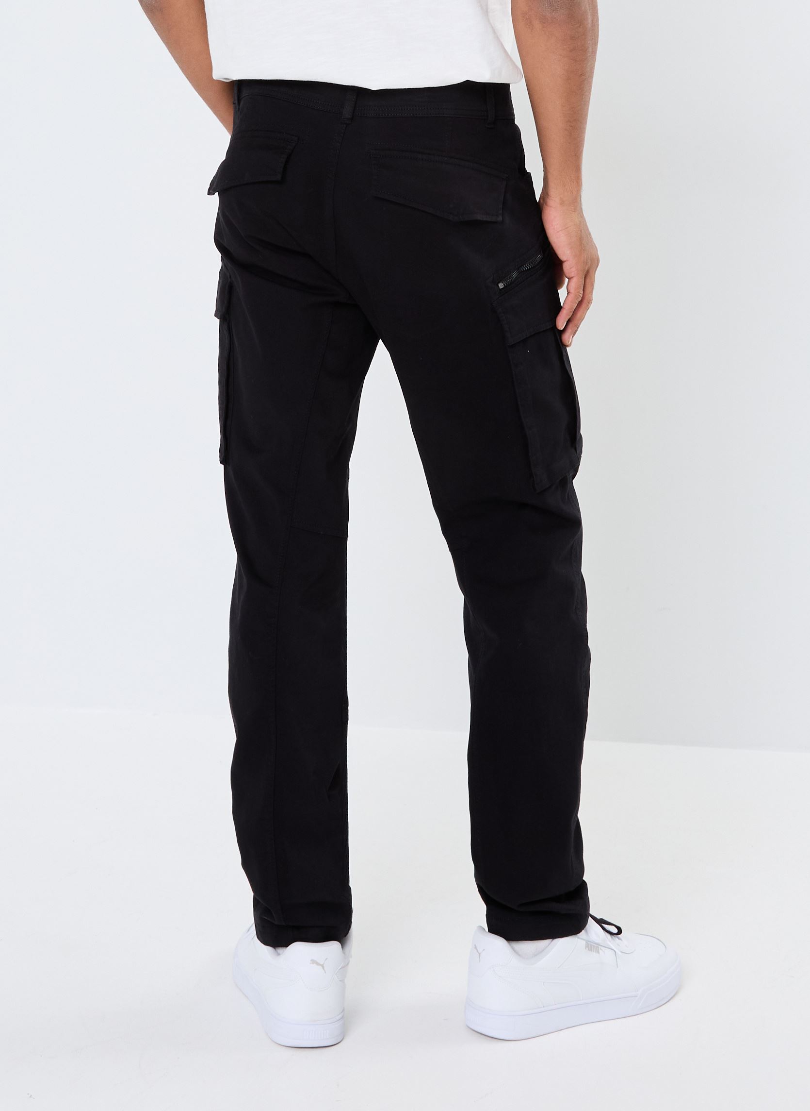 Jeans Joe Pantalon Cargo heren zwart Replay Jeans Joe Pantalon Cargo heren zwart Black