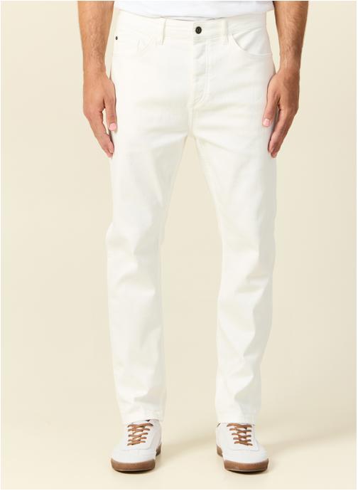 Bonobo Jeans droit Jeans straight - SOCHI-TAPNEW homme blanc