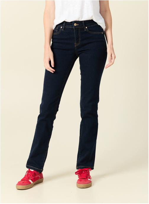 Bonobo Jeans droit Jeans regular - RABAT-BLNEW femme bleu