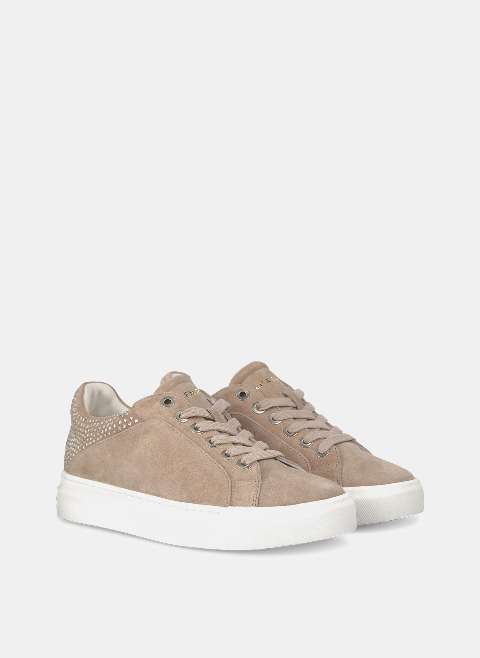 Baskets En Fourrure De Vison Michael Kors Collection - Gris - Pointure 7 - Modèle Casual