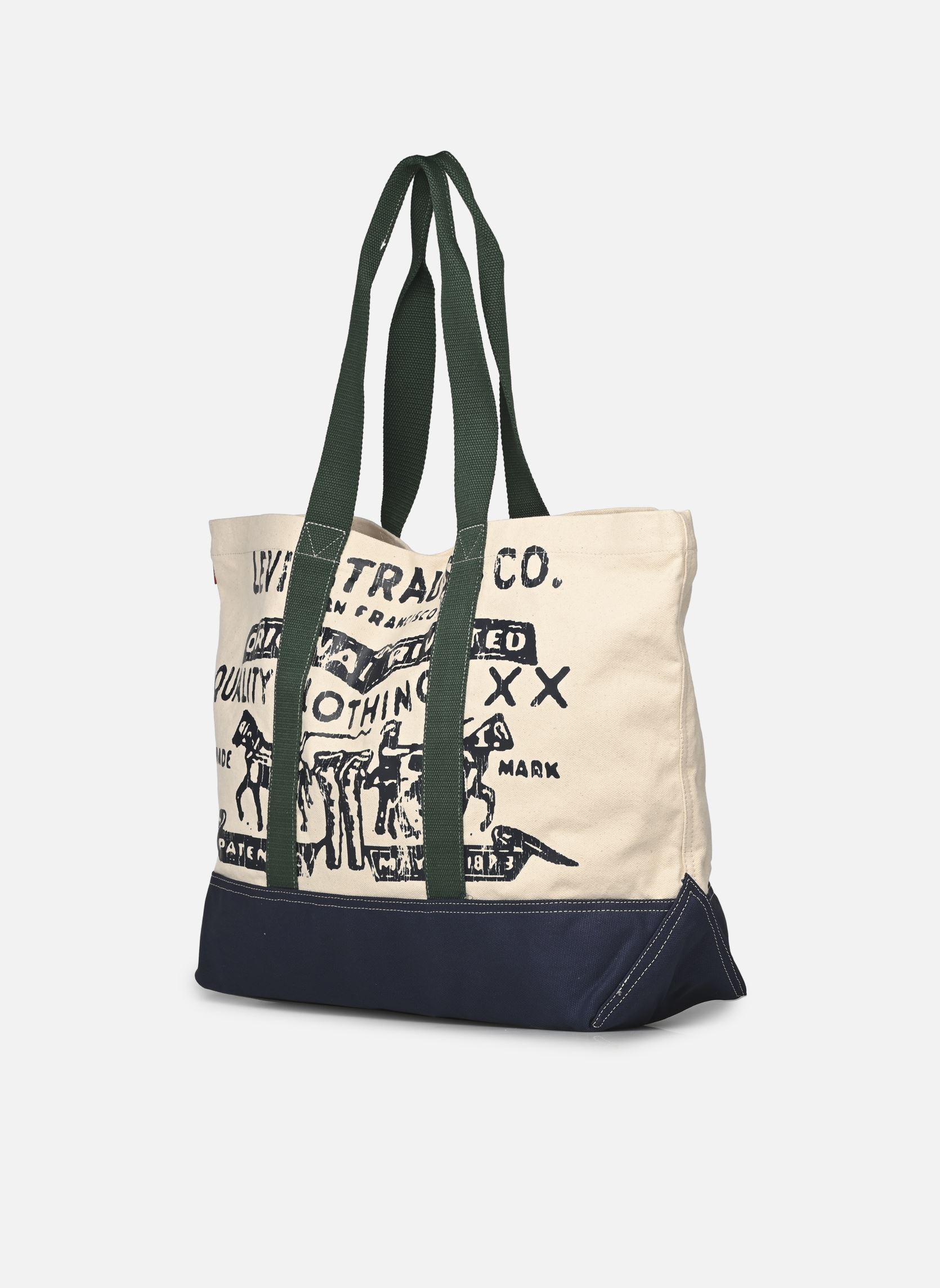 Umhängetaschen Women'S Two Horse Tote-All XL damen weiß Levi's Umhängetaschen Women'S Two Horse Tote-All XL damen weiß Ecru