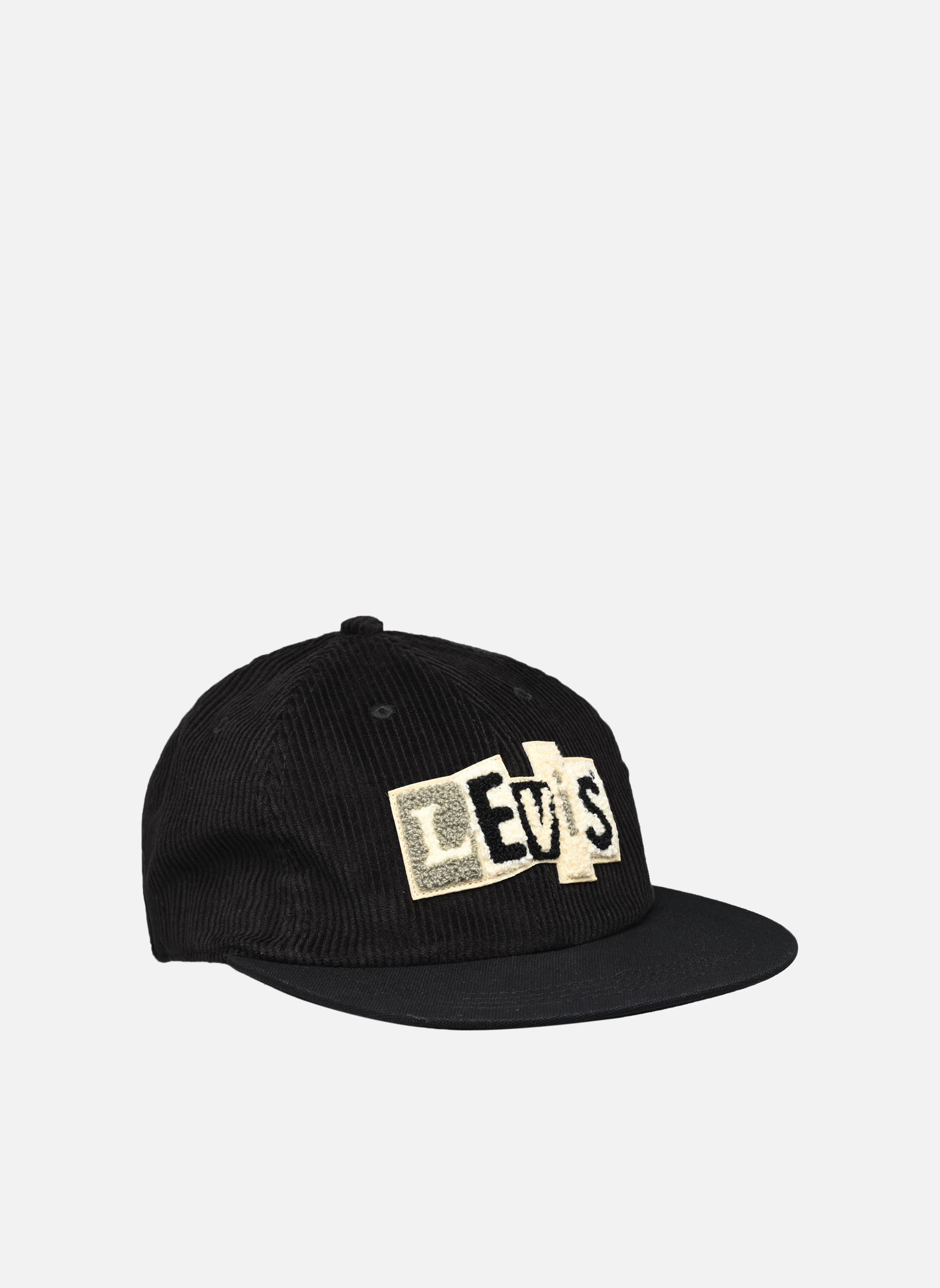 Petten SKATE CAP zwart Levi's Petten SKATE CAP zwart Regular Black