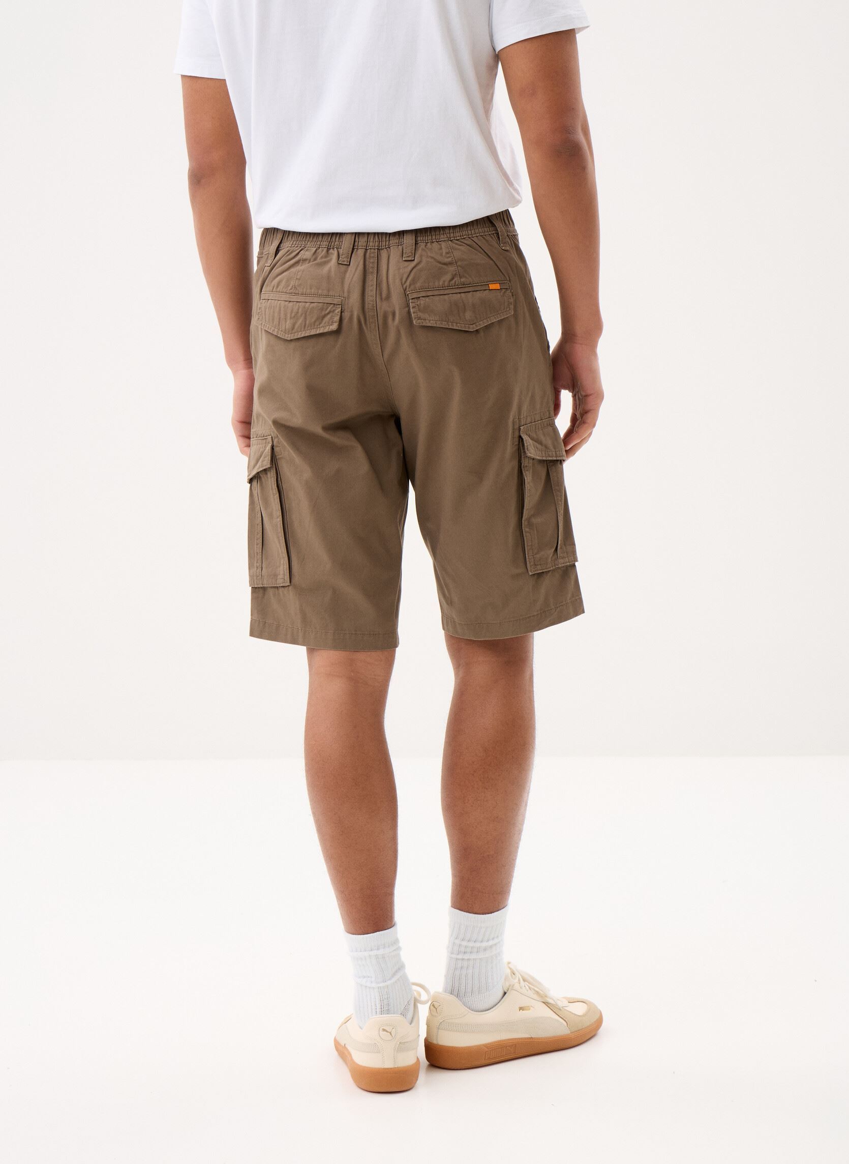 Shorts SHORT-CARGO homme marron MADE BY Shorts SHORT-CARGO homme marron CHOCOLATE CHIP