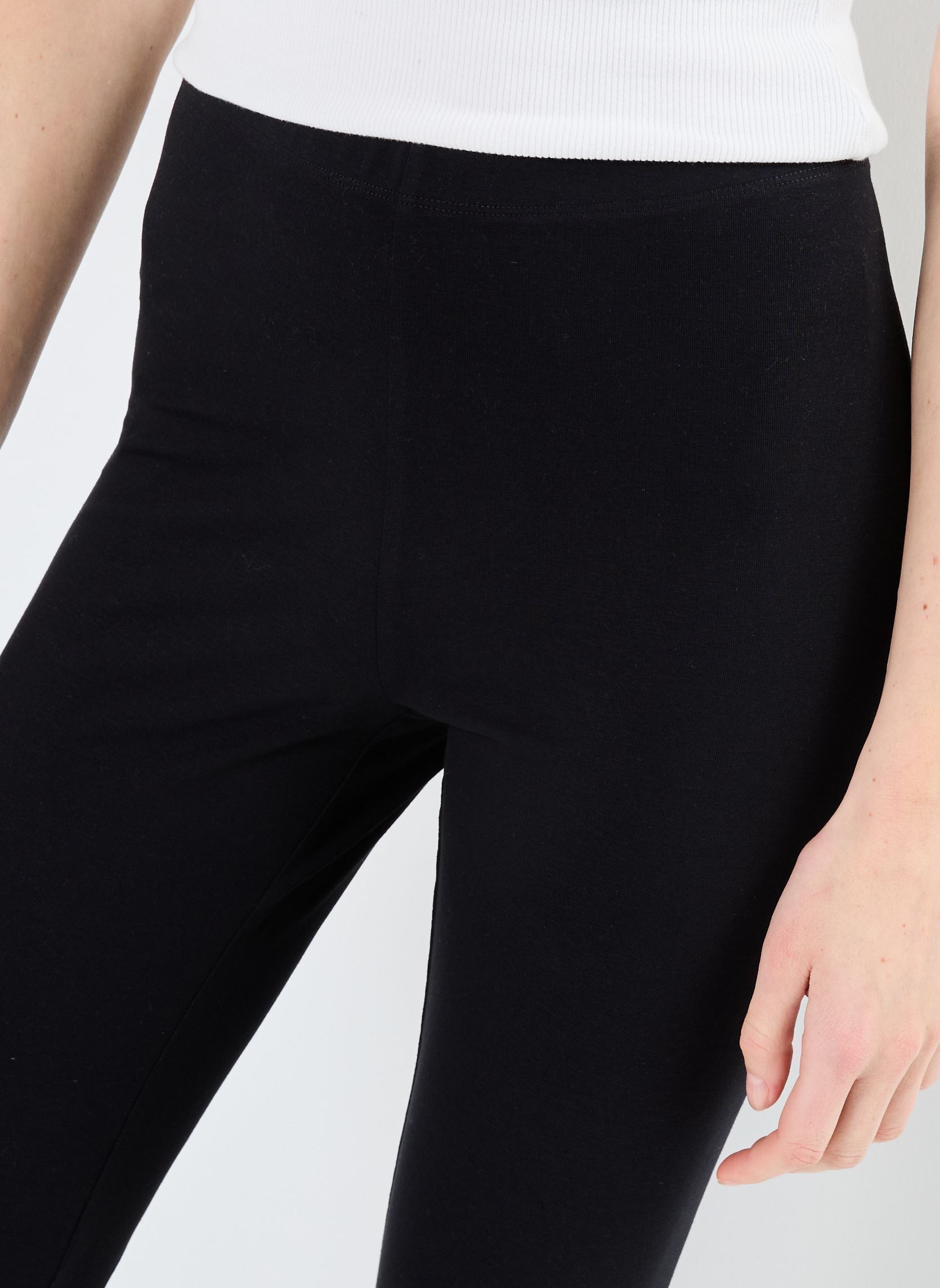 Leggings PANTALON-LEGGING-CHEVILLE damen schwarz MADE BY Leggings PANTALON-LEGGING-CHEVILLE damen schwarz NOIR
