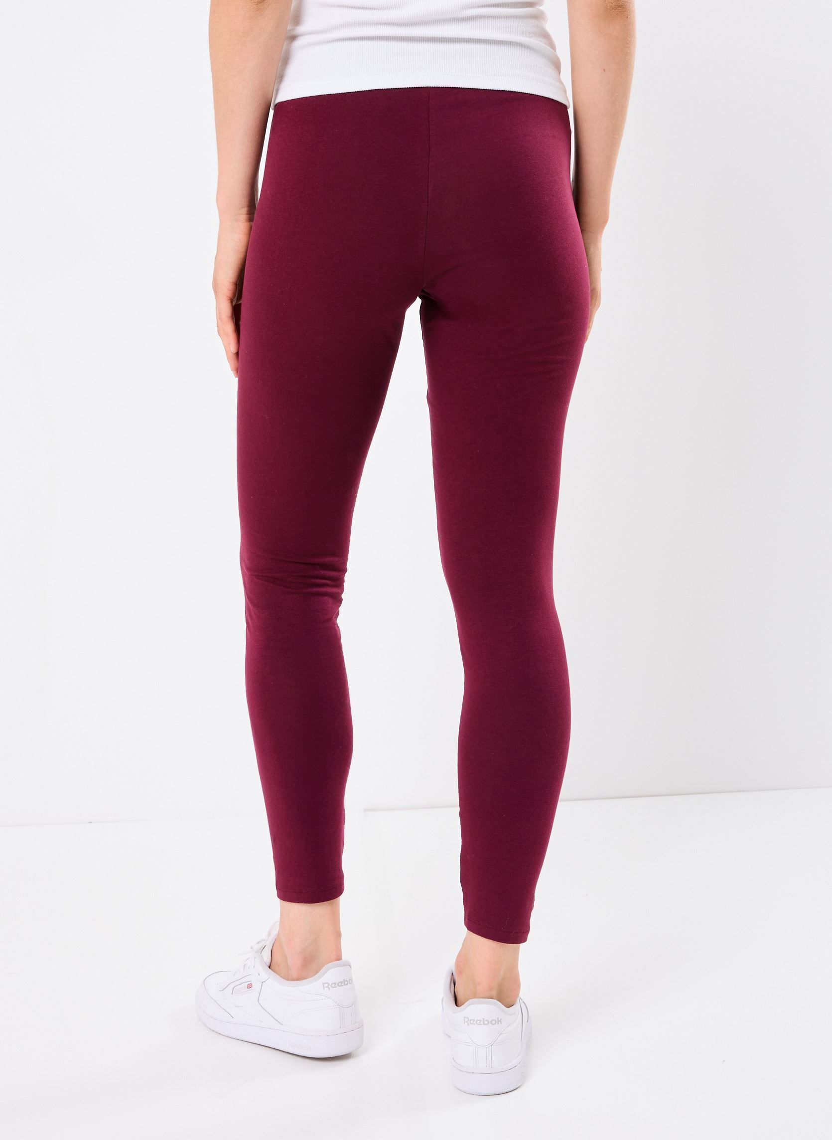 Leggings PANTALON-LEGGING-CHEVILLE femme bordeaux MADE BY Leggings PANTALON-LEGGING-CHEVILLE femme bordeaux MAROON BANNER