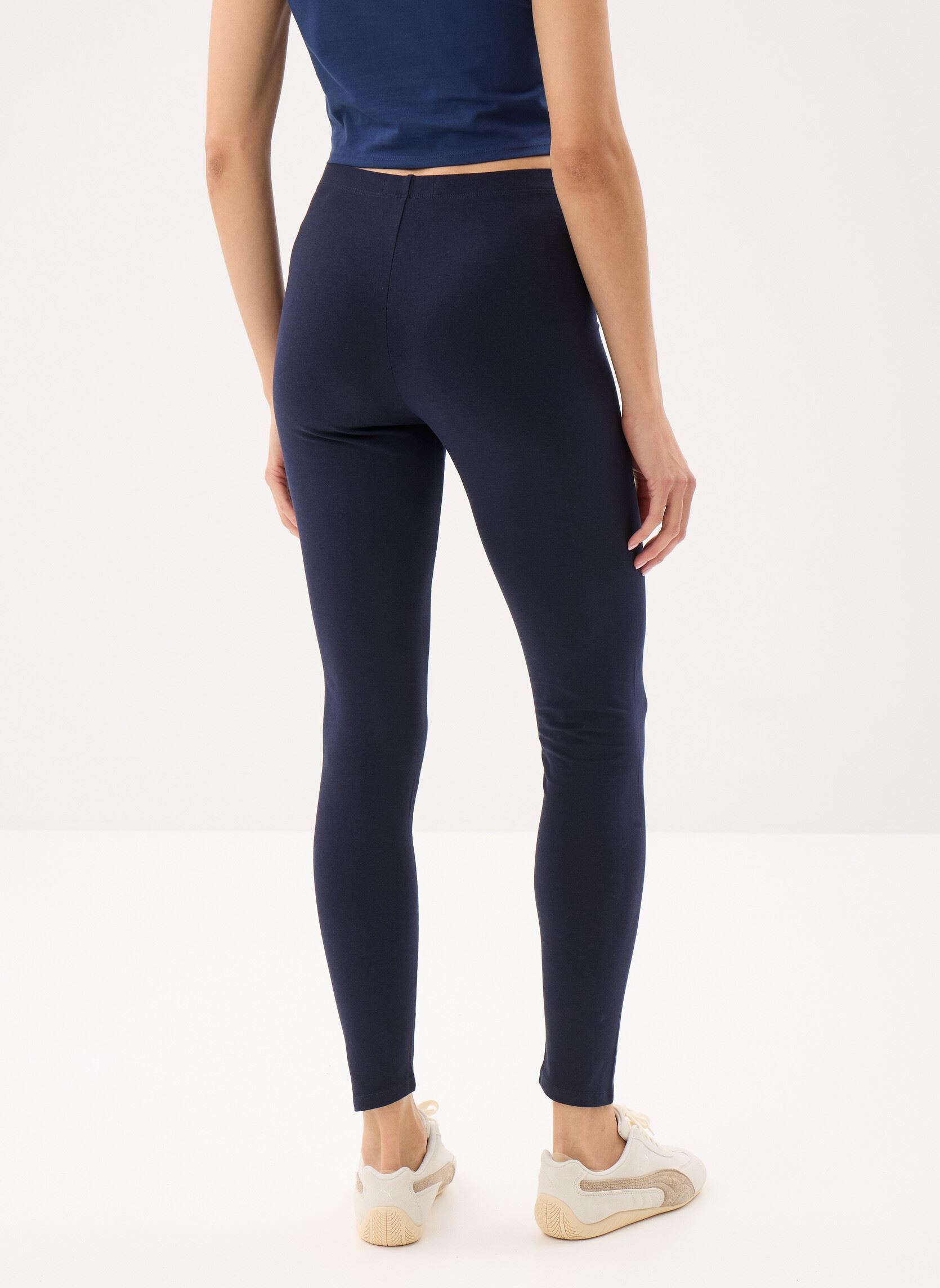 Leggings PANTALON-LEGGING-CHEVILLE dames blauw MADE BY Leggings PANTALON-LEGGING-CHEVILLE dames blauw Z**MARINE