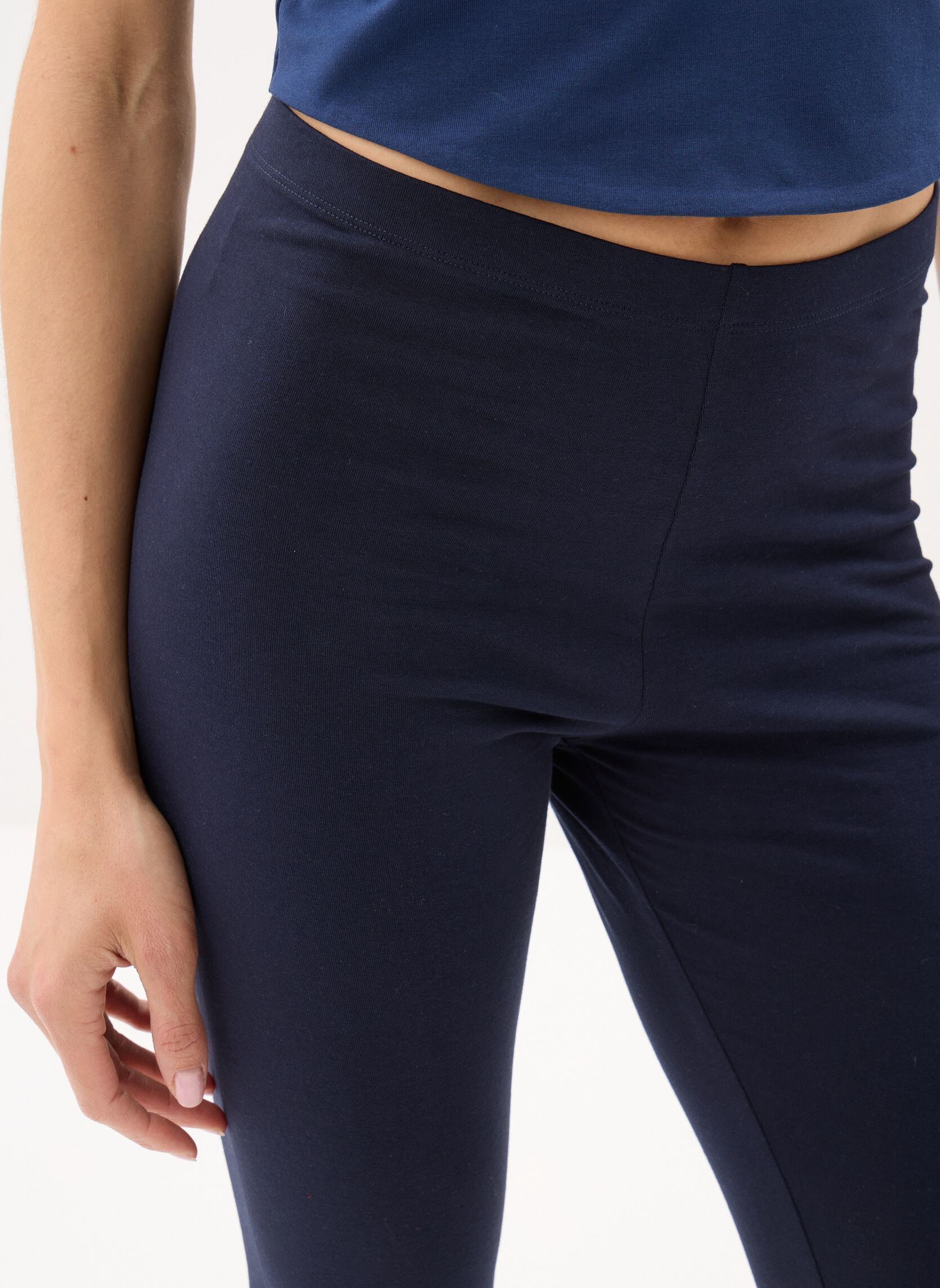 Leggings PANTALON-LEGGING-CHEVILLE dames blauw MADE BY Leggings PANTALON-LEGGING-CHEVILLE dames blauw Z**MARINE