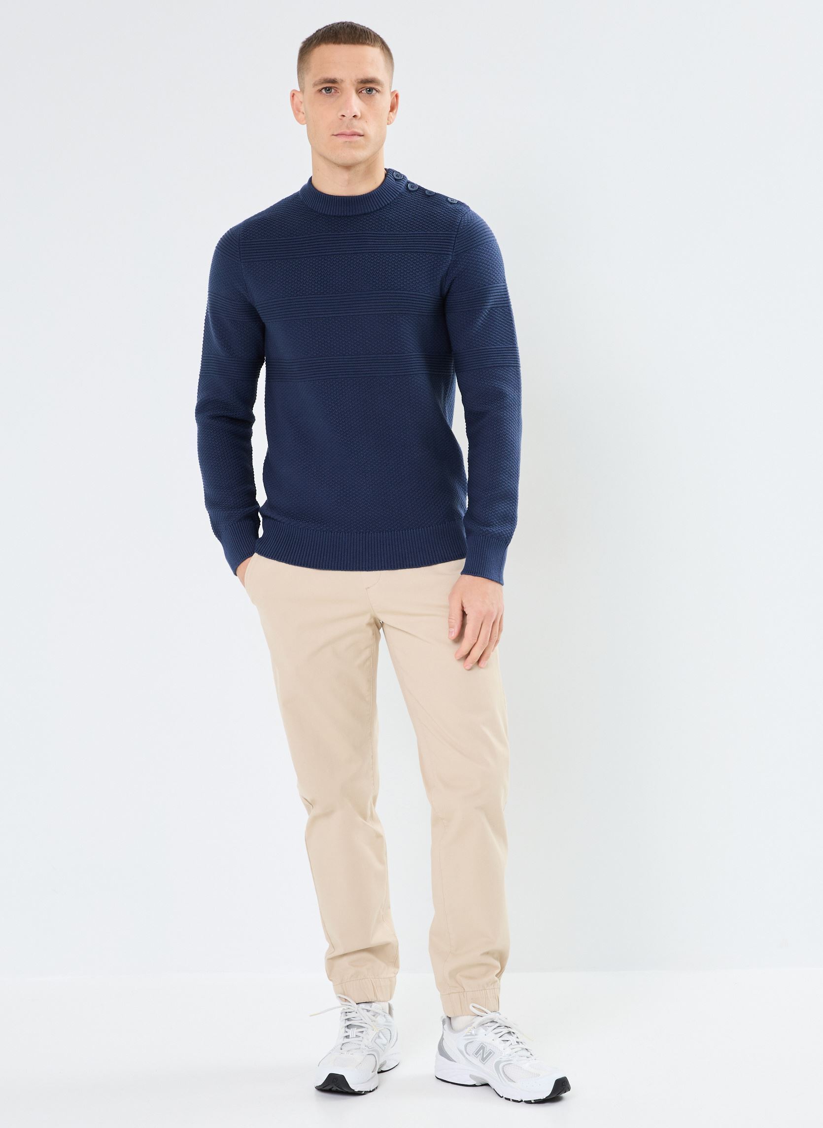 Pantalons chino PANORAMA homme beige MADE BY Pantalons chino PANORAMA homme beige Z**SABLE