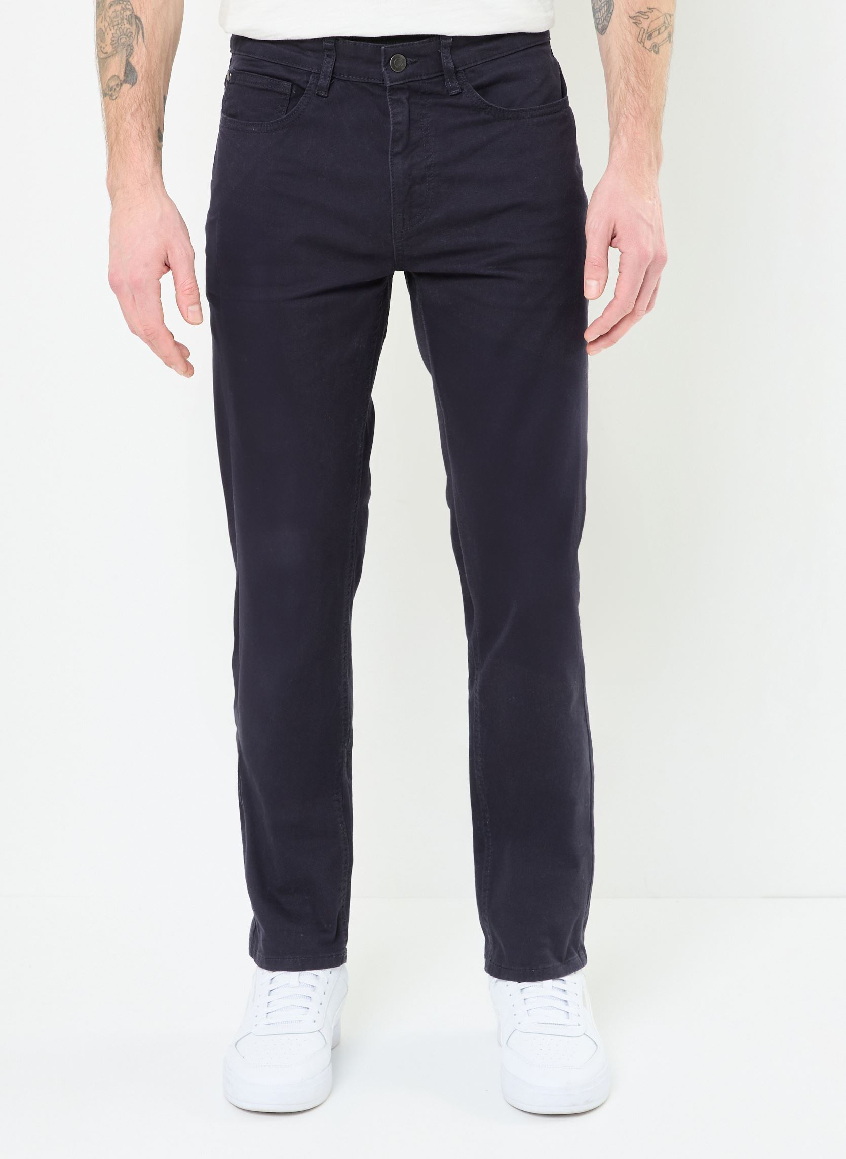 Straight Leg Hosen PANTALON-TWILL herren blau MADE BY Straight Leg Hosen PANTALON-TWILL herren blau BLEU MARINE