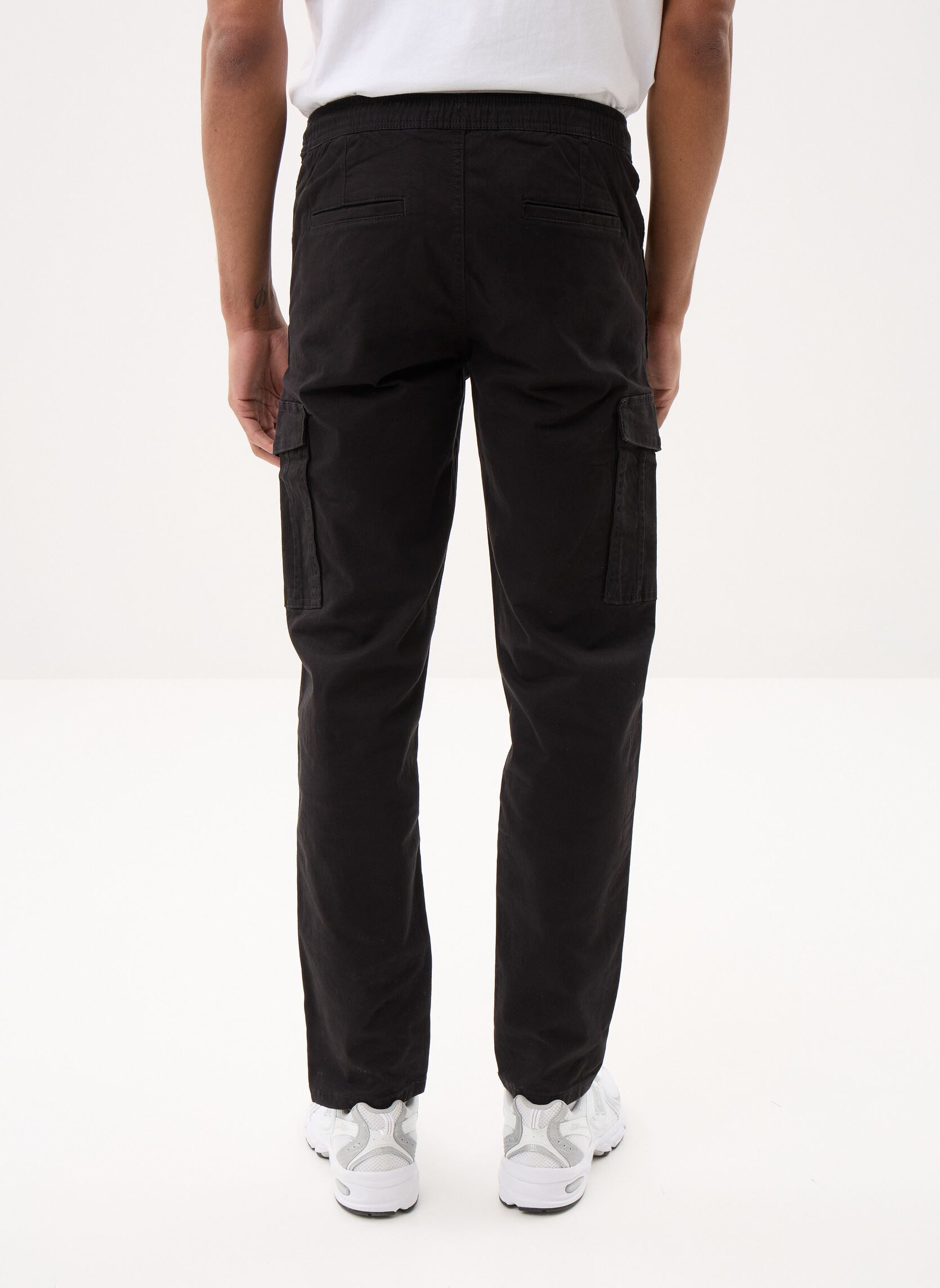 Chino-Hosen PANT-CARGO herren schwarz MADE BY Chino-Hosen PANT-CARGO herren schwarz JET BLACK