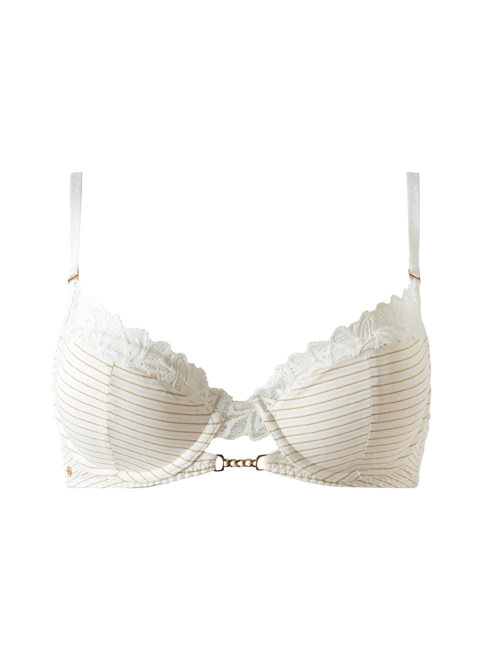 Brassières Soutien-gorge ampliforme coques moulées ivoire Delphine femme blanc Morgan Brassières Soutien-gorge ampliforme coques moulées ivoire Delphine femme blanc Blanc