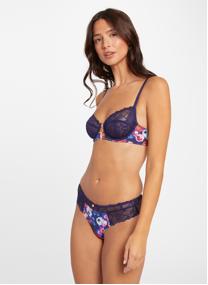 Brassières Soutien-gorge corbeille bleu marine Alma femme bleu Morgan Brassières Soutien-gorge corbeille bleu marine Alma femme bleu Bleu