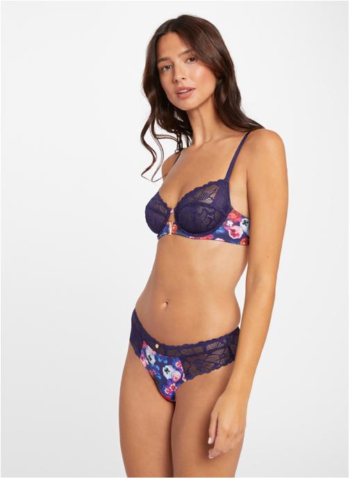 Morgan Brassières Soutien-gorge corbeille bleu marine Alma femme bleu