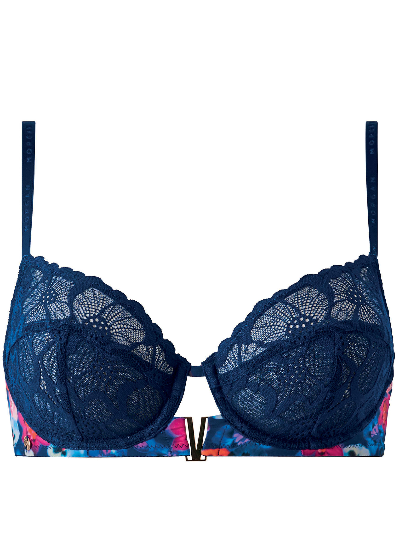 Brassières Soutien-gorge corbeille bleu marine Alma femme bleu Morgan Brassières Soutien-gorge corbeille bleu marine Alma femme bleu Bleu