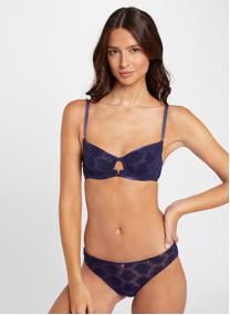 Brassières Soutien-gorge corbeille bleu marine Alixa femme bleu Morgan Brassières Soutien-gorge corbeille bleu marine Alixa femme bleu Bleu