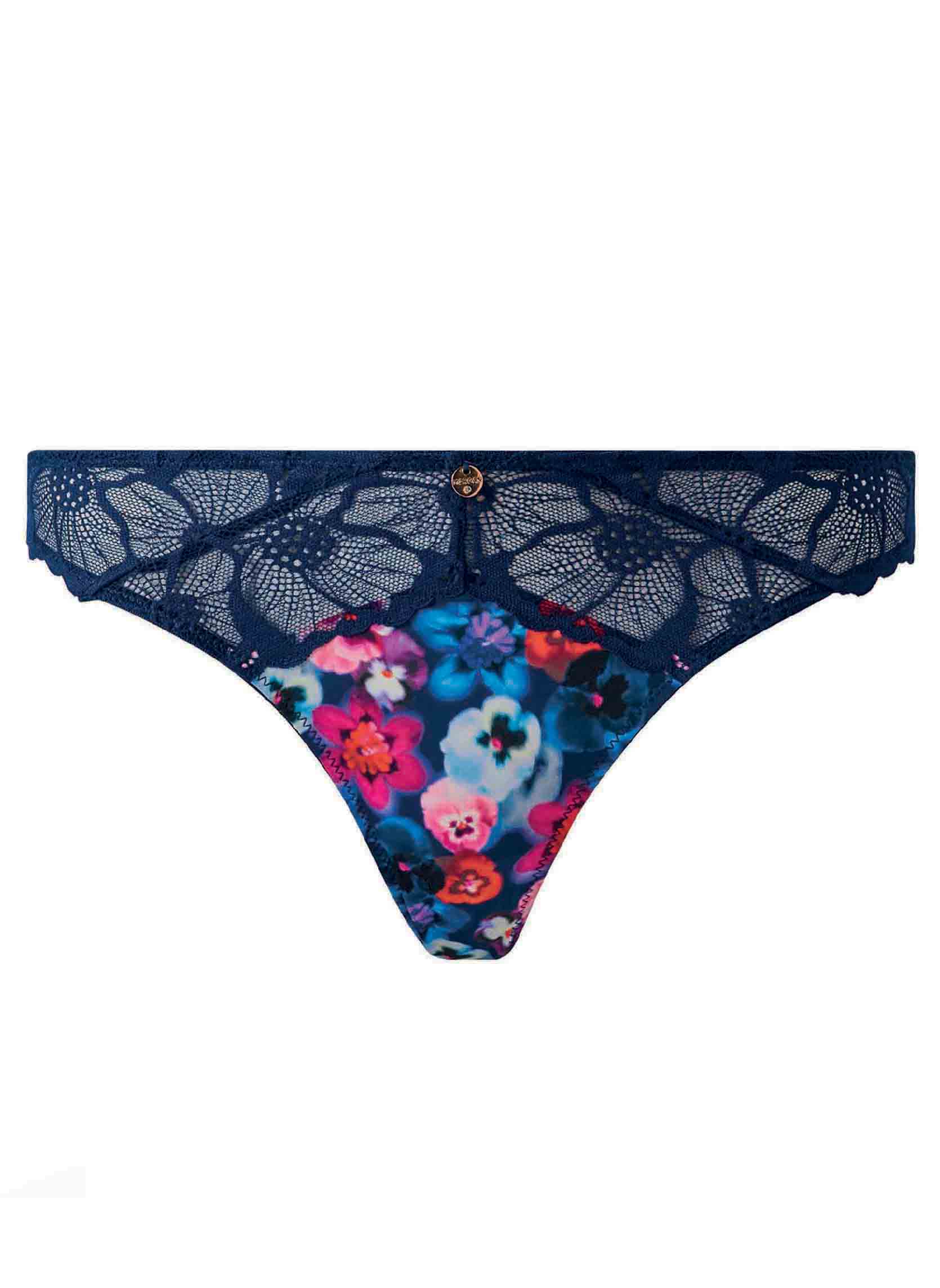 Culottes Tanga bleu marine Alma femme bleu Morgan Culottes Tanga bleu marine Alma femme bleu Bleu