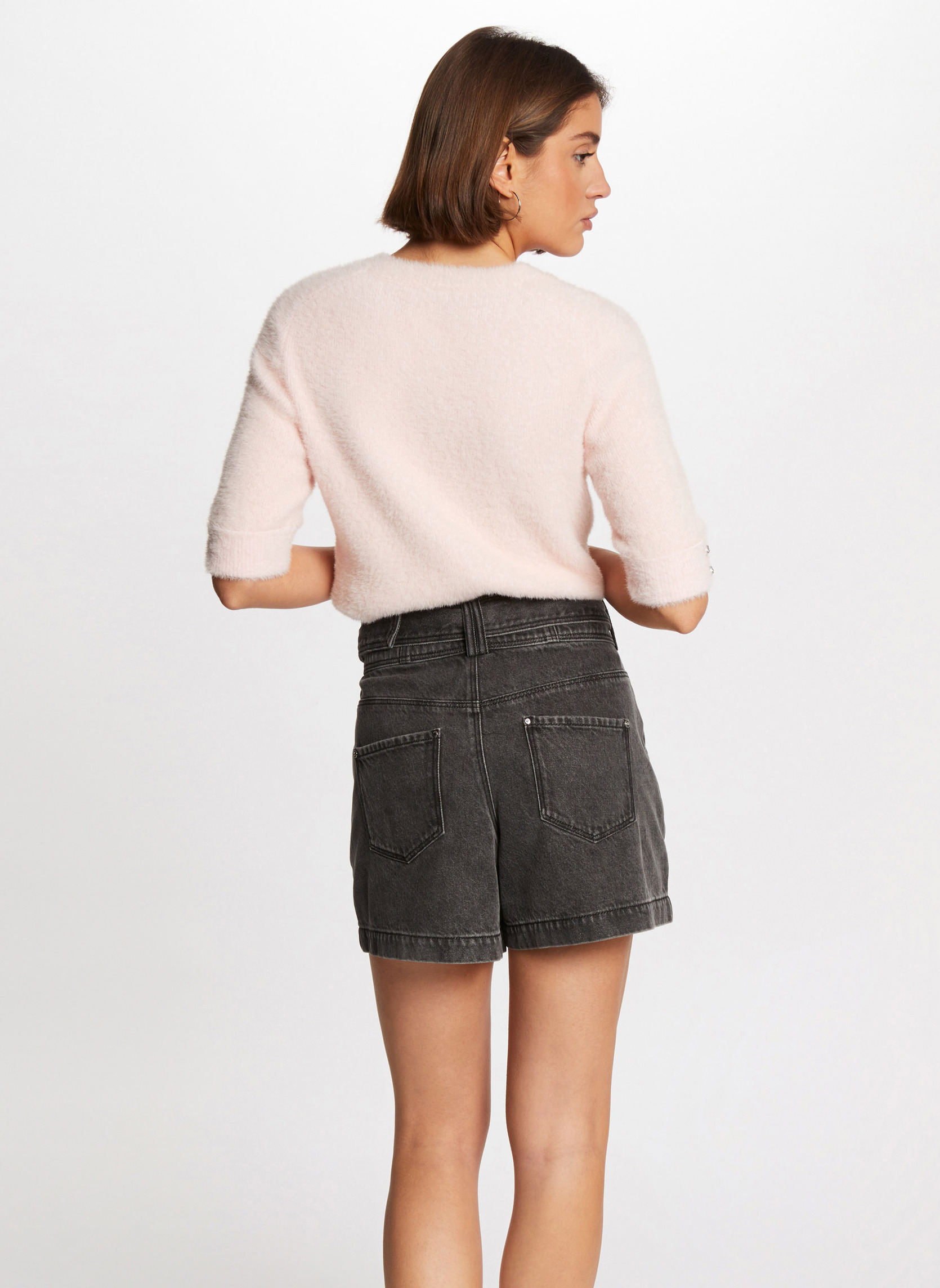 Pulls 242-MTOM femme rose Morgan Pulls 242-MTOM femme rose Rose