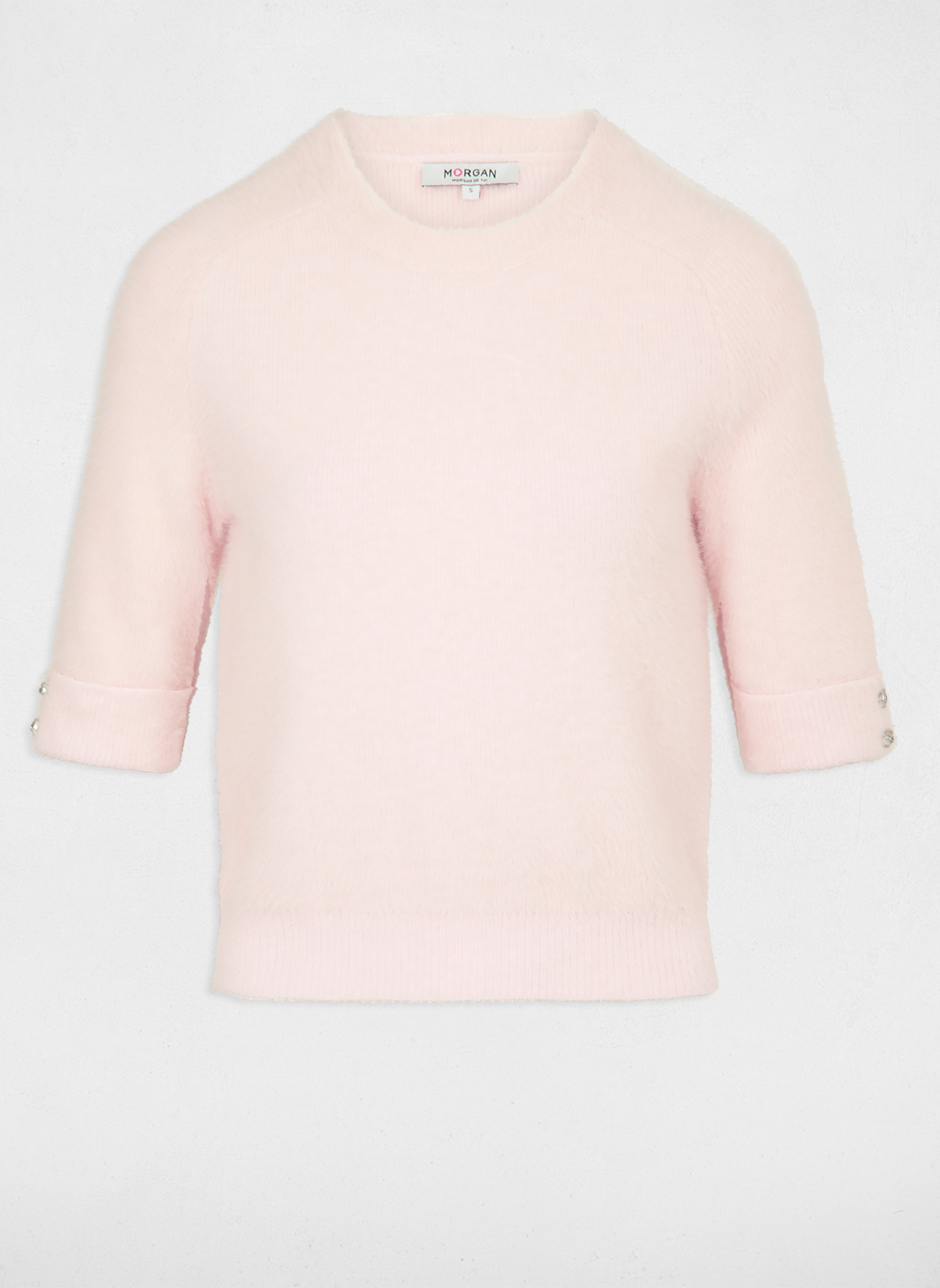 Pulls 242-MTOM femme rose Morgan Pulls 242-MTOM femme rose Rose