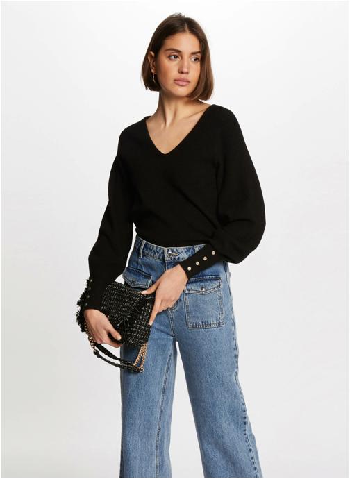 Morgan Pulls 242-MPANDA femme noir