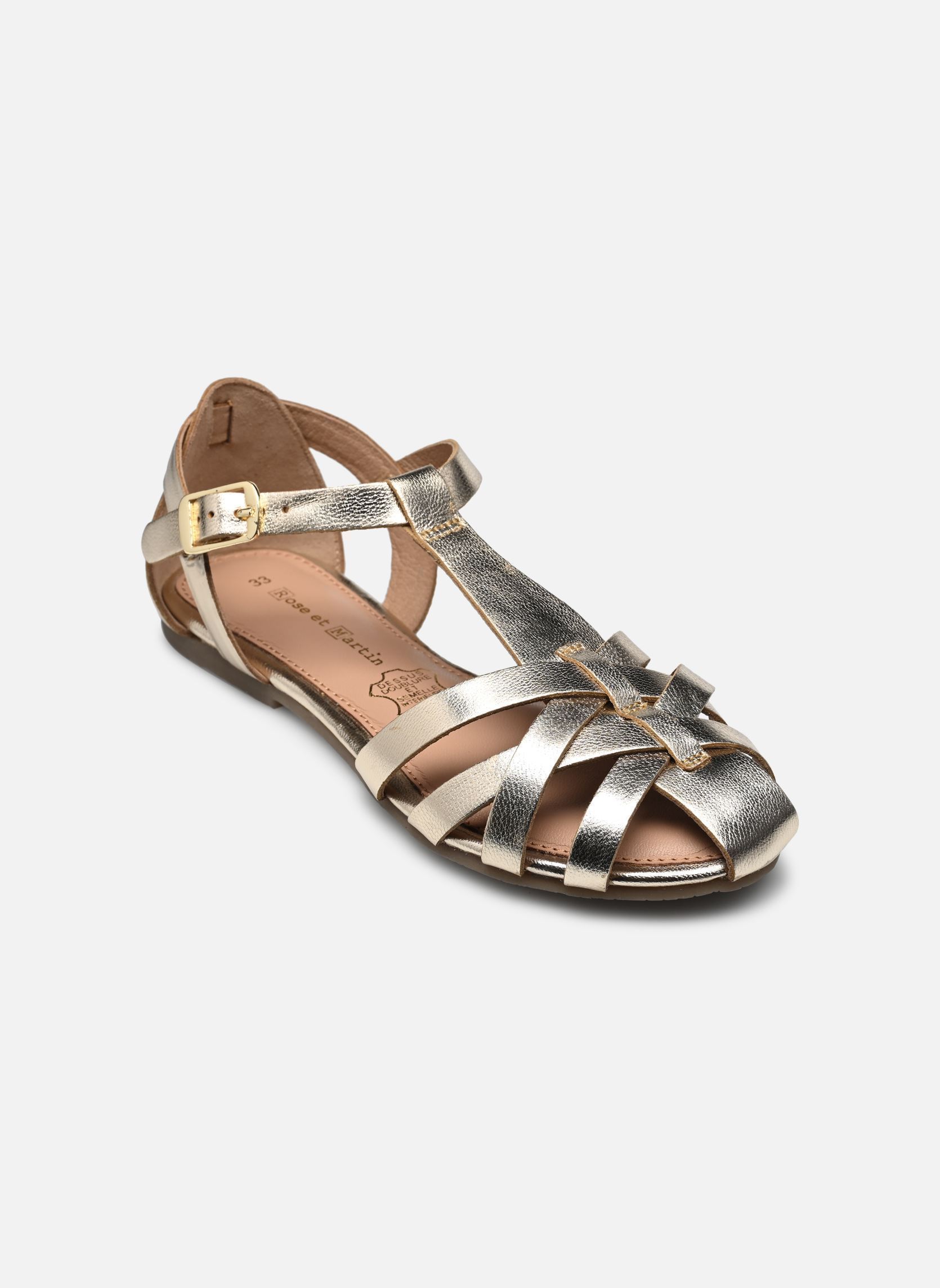 Sandalen KILANE mädchen gold und bronze Rose et Martin Sandalen KILANE mädchen gold und bronze Gold