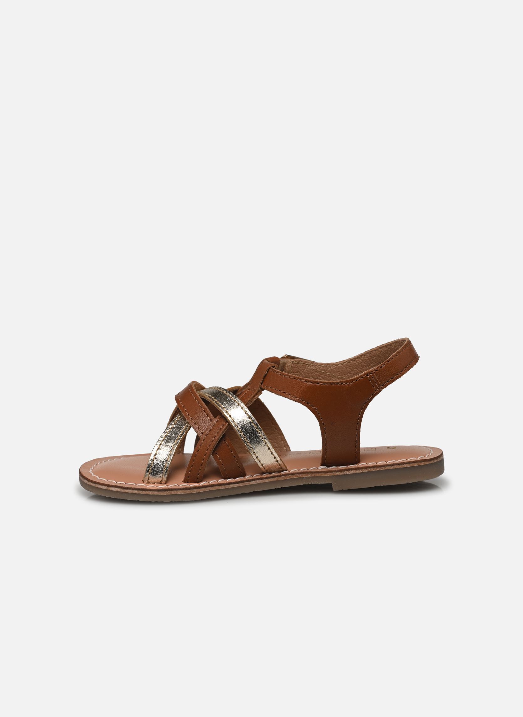 Sandalen KIMONA mädchen mehrfarbig Rose et Martin Sandalen KIMONA mädchen mehrfarbig Tan gold