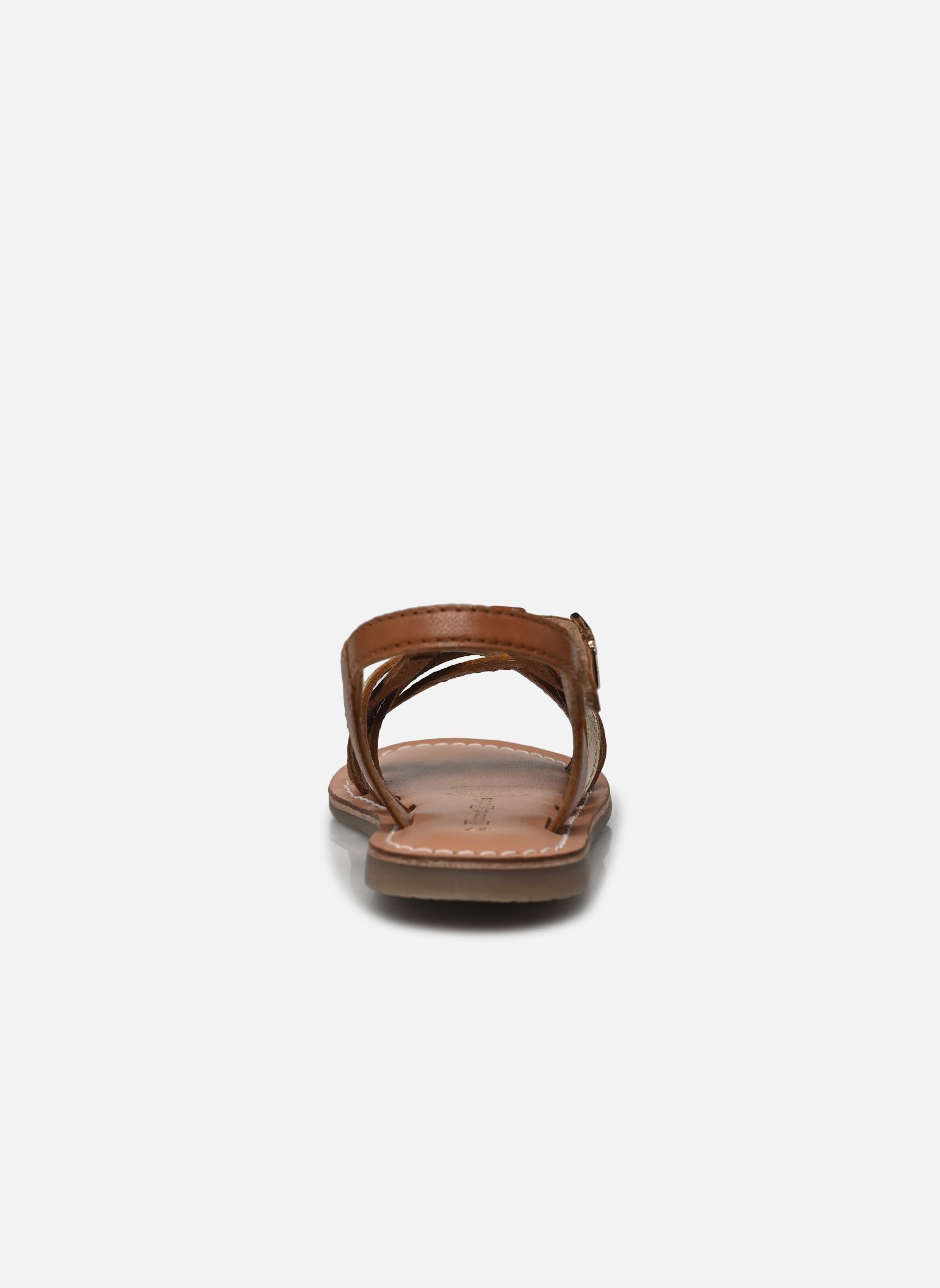 Sandalen KIMONA mädchen mehrfarbig Rose et Martin Sandalen KIMONA mädchen mehrfarbig Tan gold