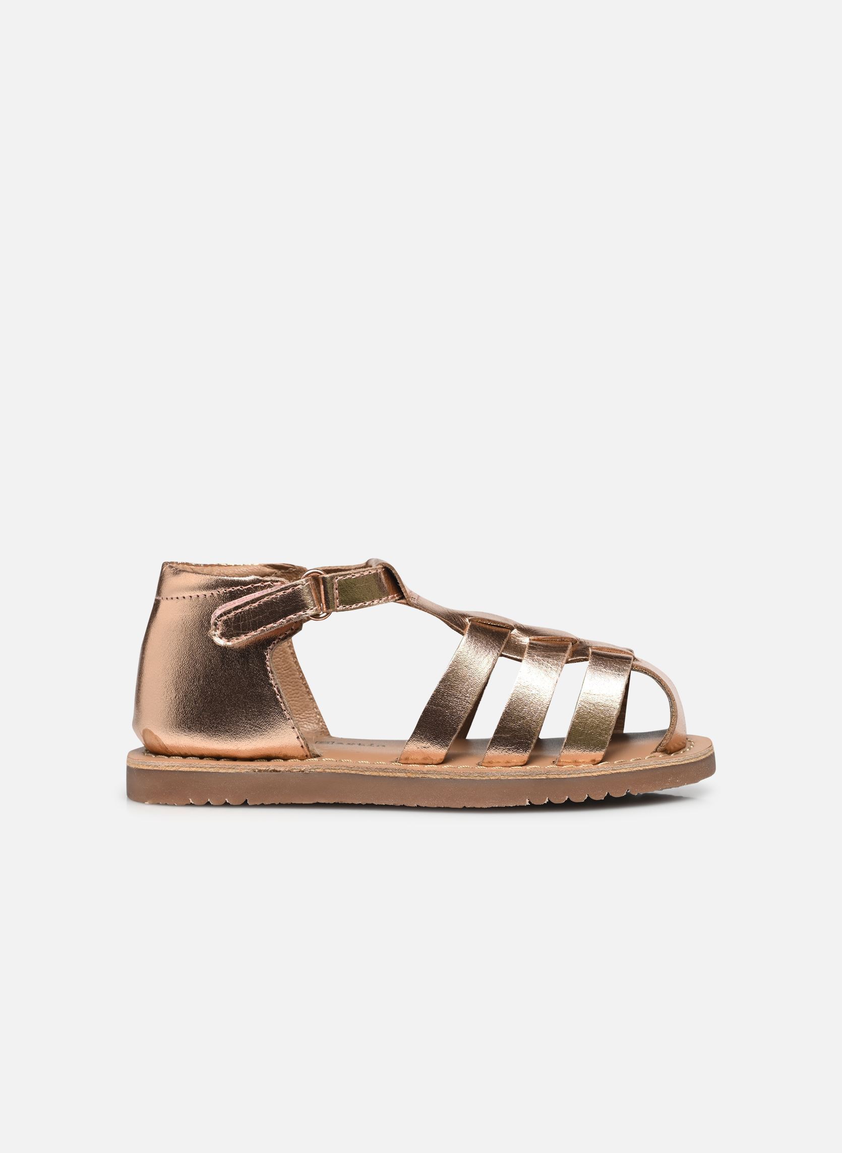 Sandalen KILENE mädchen rosa Rose et Martin Sandalen KILENE mädchen rosa Gold peach