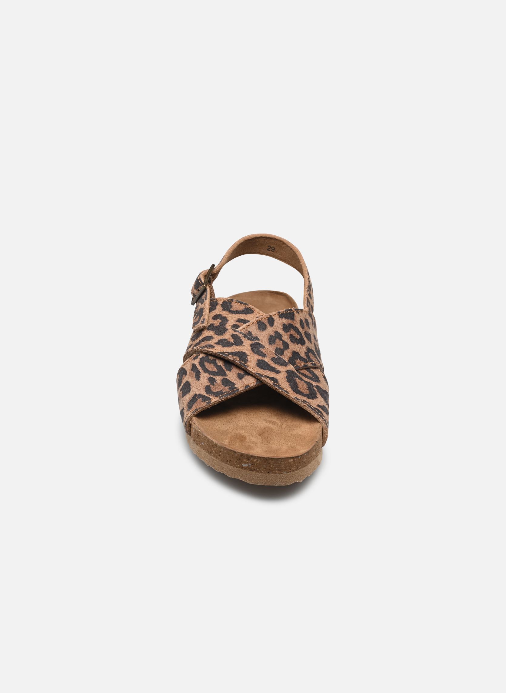 Sandalias KIRBY niña multicolor Rose et Martin Sandalias KIRBY niña multicolor Léopard