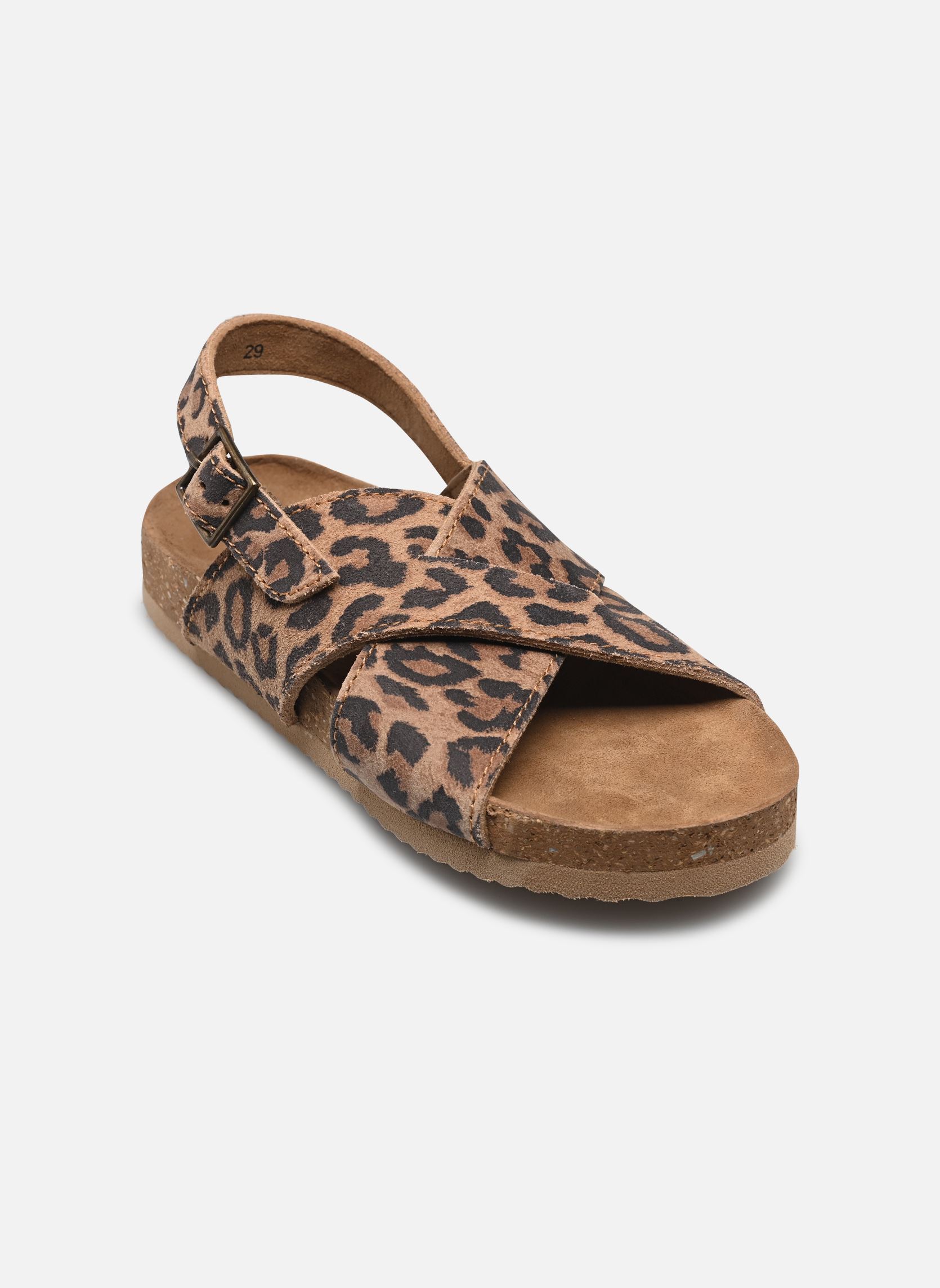 Sandalias KIRBY niña multicolor Rose et Martin Sandalias KIRBY niña multicolor Léopard