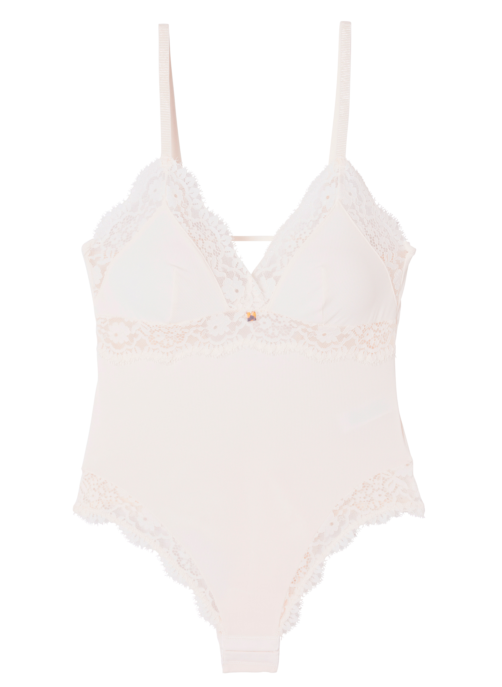 Brassières Body ivoire Gaïa femme beige Camille Cerf & Pomm'Poire Brassières Body ivoire Gaïa femme beige Beige