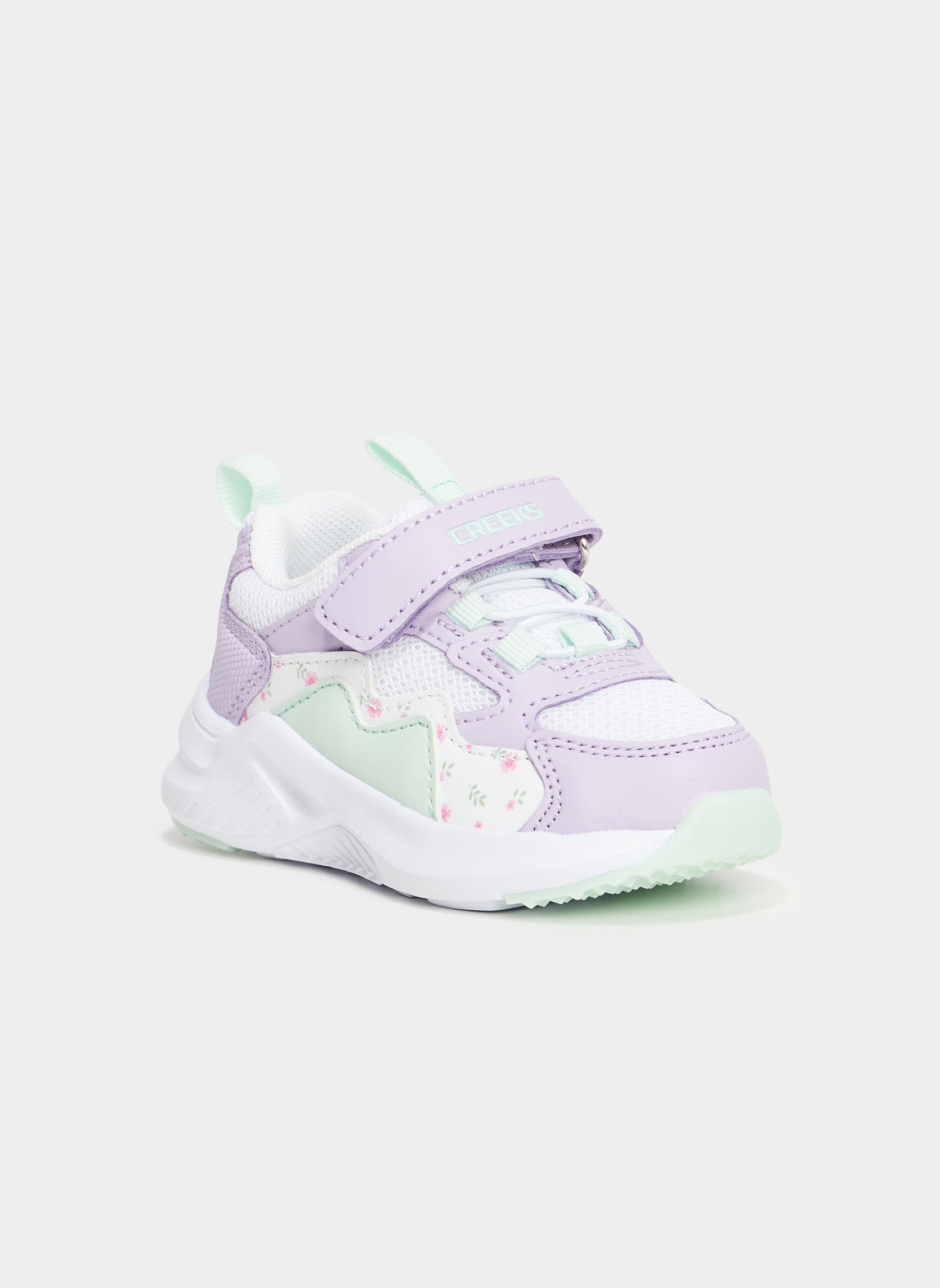 Baskets basses RULCO_S_BBF_RUN_242 fille violet CREEKS Baskets basses RULCO_S_BBF_RUN_242 fille violet Violet clair