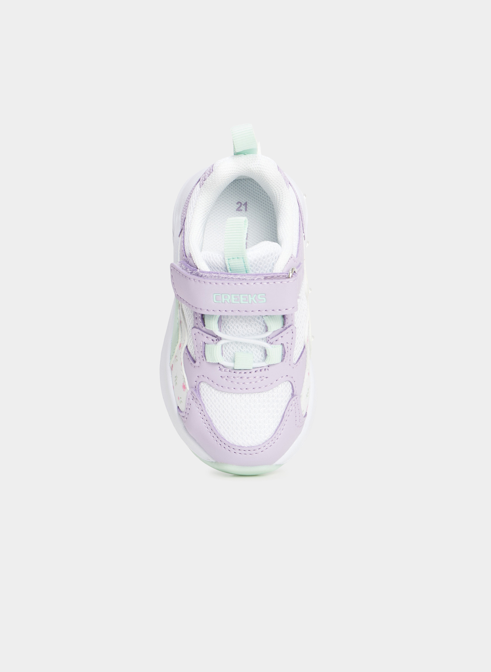 Baskets basses RULCO_S_BBF_RUN_242 fille violet CREEKS Baskets basses RULCO_S_BBF_RUN_242 fille violet Violet clair