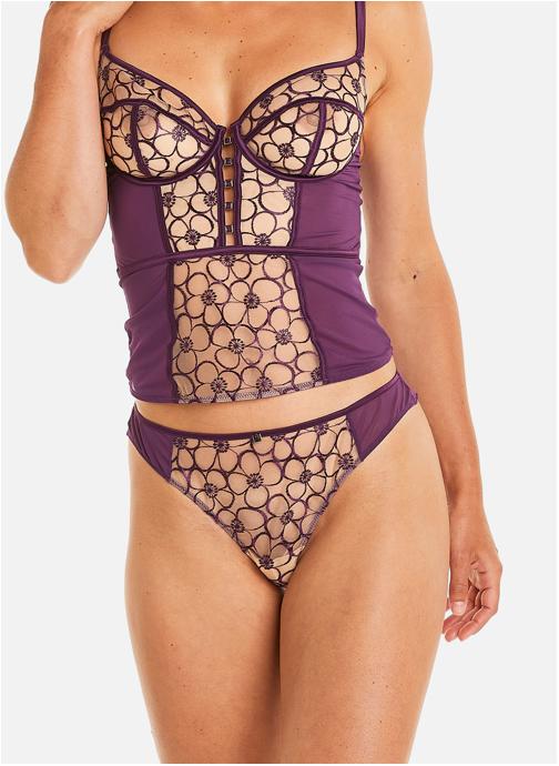 Camille Cerf & Pomm'Poire Culottes violet