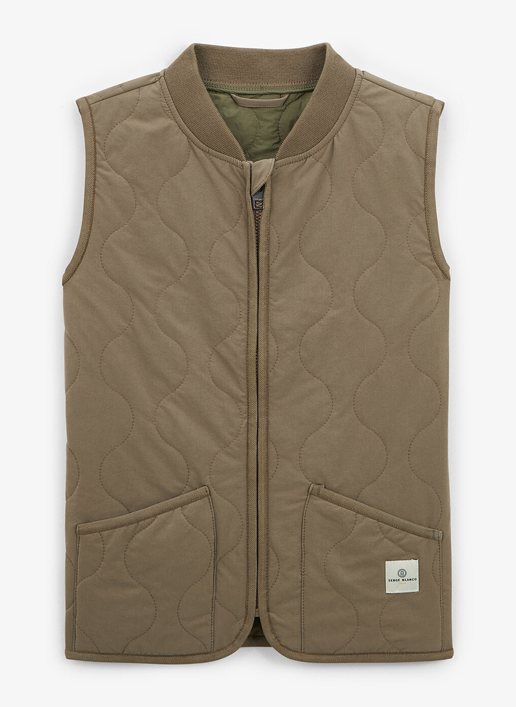 Vestes sans manches Dustin garçon vert Serge Blanco Vestes sans manches Dustin garçon vert Kaki