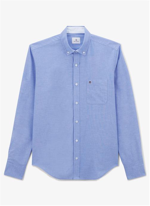 Chemise Serge Blanco Manches Longues - Taille XXL - Coton - Occasion Très Bon état