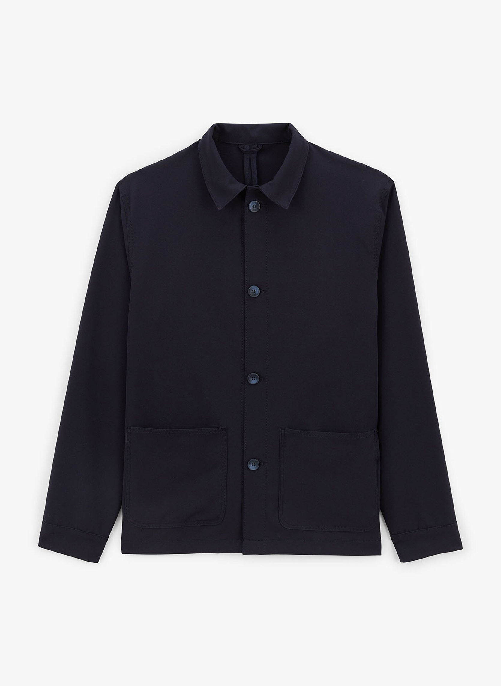 Manteaux classiques bleu Serge Blanco Manteaux classiques bleu Bleu foncé