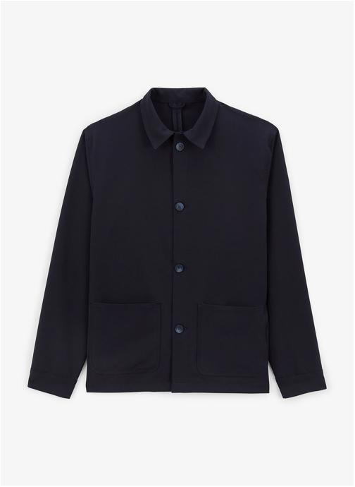 Serge Blanco Manteaux classiques bleu