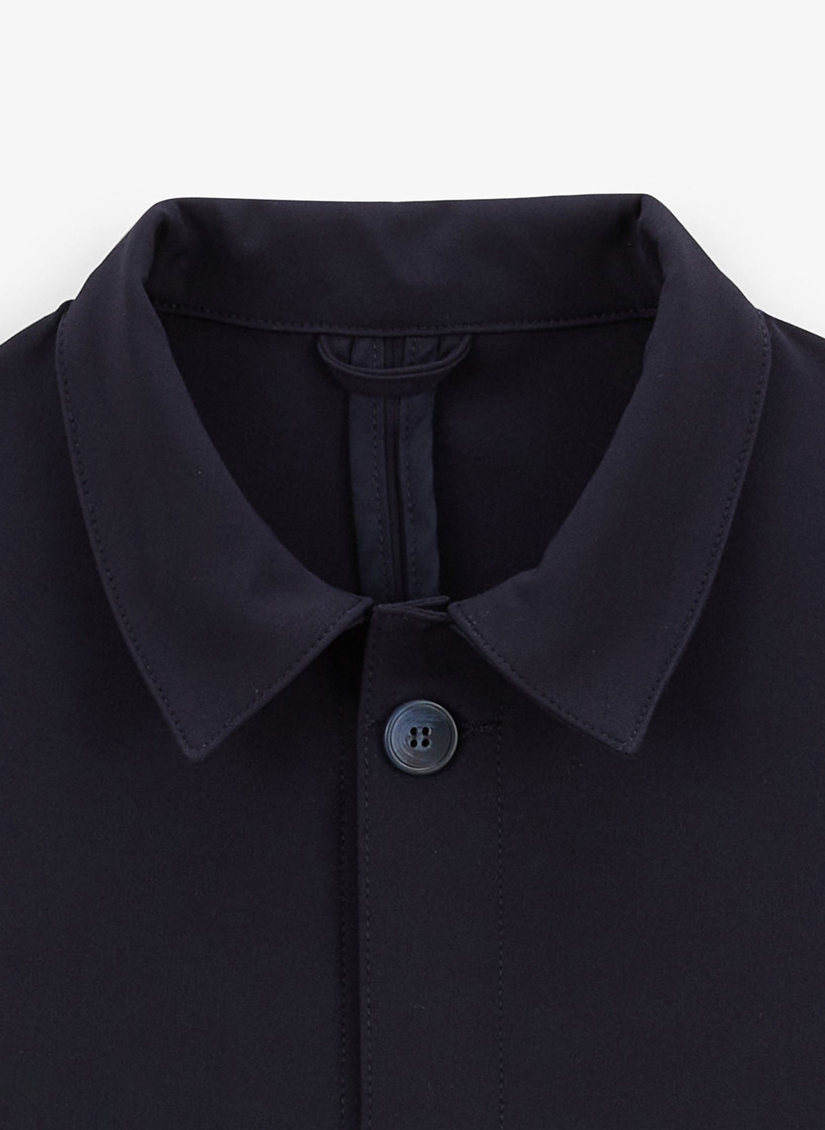 Manteaux classiques bleu Serge Blanco Manteaux classiques bleu Bleu foncé