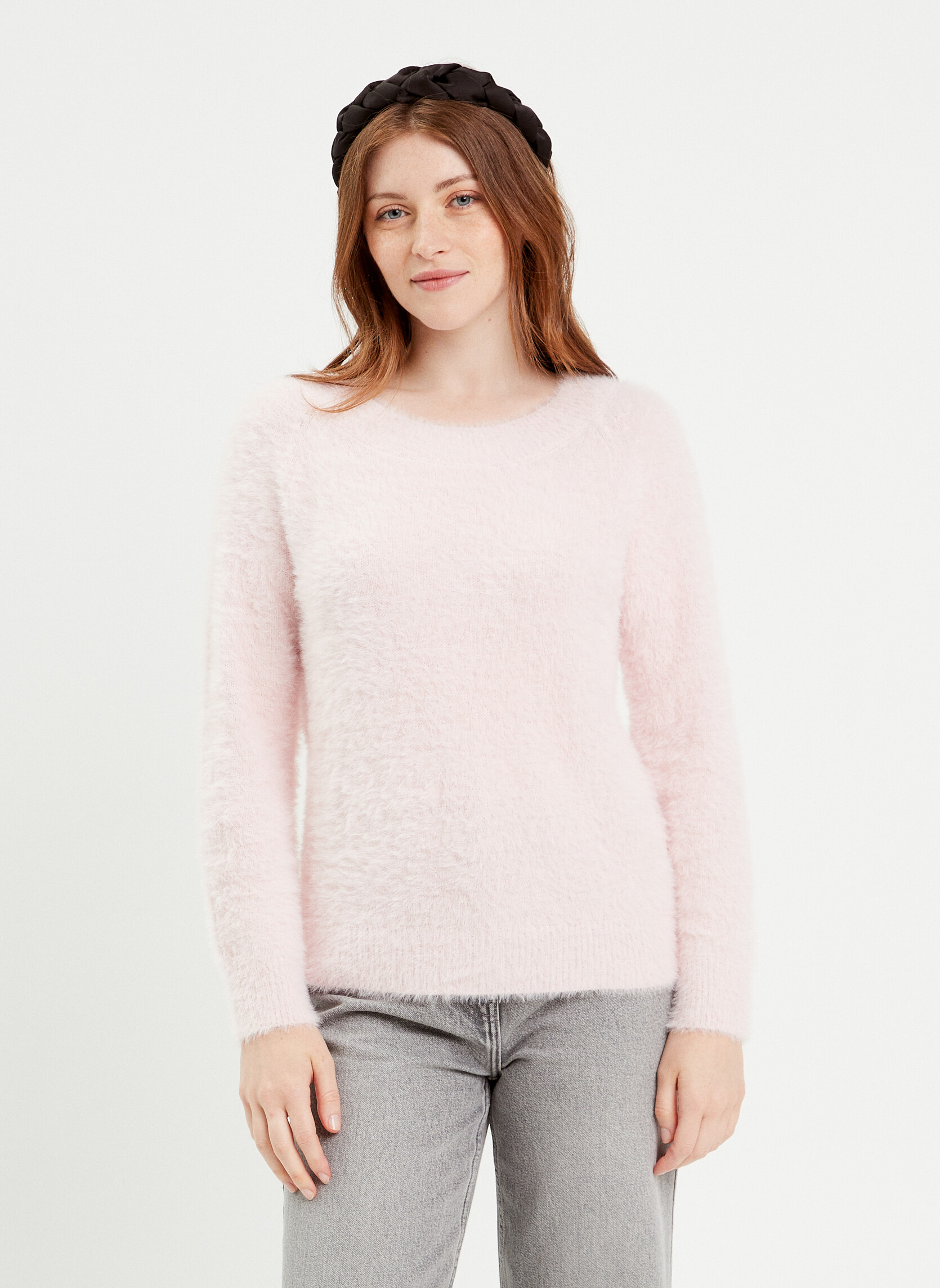 Pulls BASICMASHA femme rose Cache Cache Pulls BASICMASHA femme rose Rose pastel