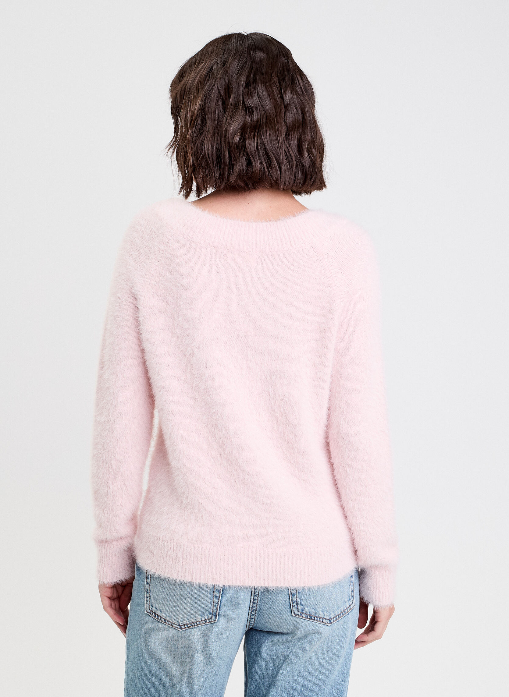 Pulls BASICMASHA femme rose Cache Cache Pulls BASICMASHA femme rose Rose pastel