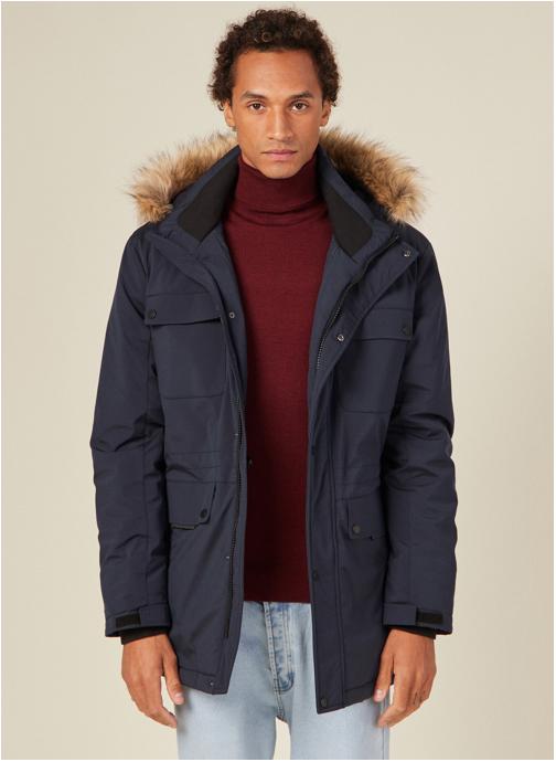 Bonobo Parkas SOFTPARKH homme bleu