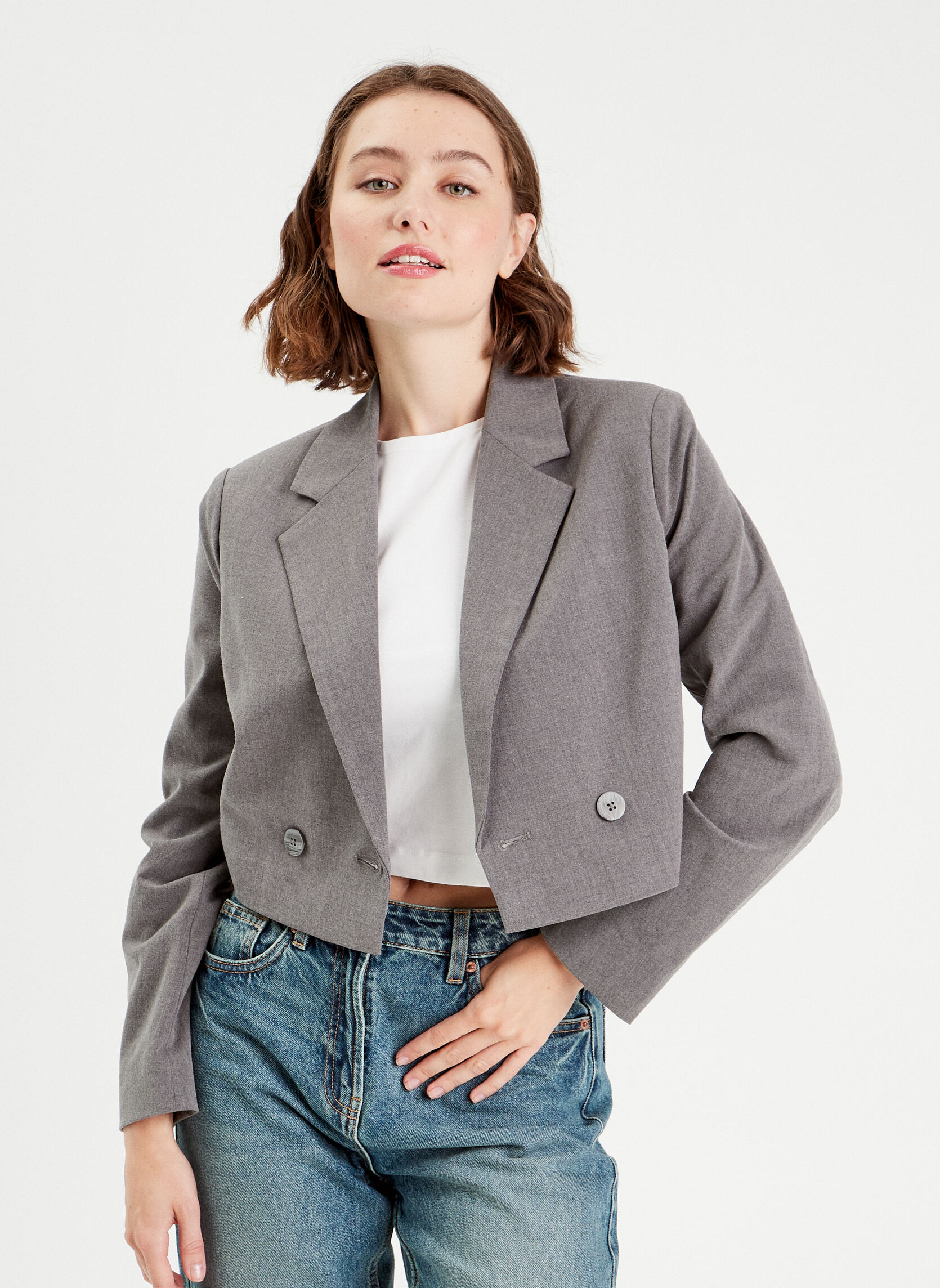 Vestes de costume SPENNEW2E femme gris Cache Cache Vestes de costume SPENNEW2E femme gris Gris