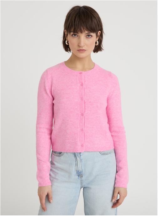 Cache Cache Gilets MOSSYCARDI femme rose