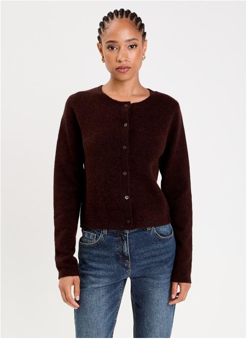 Cache Cache Gilets MOSSYCARDI femme marron