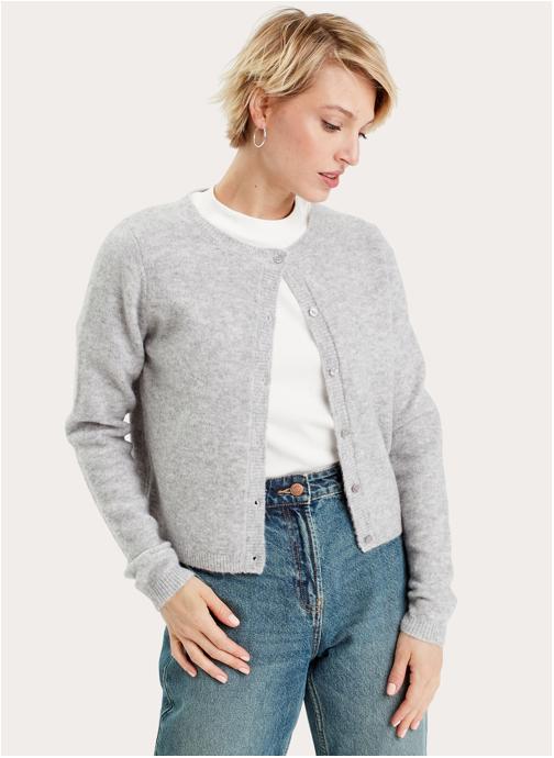 Cache Cache Gilets MOSSYCARDI femme gris