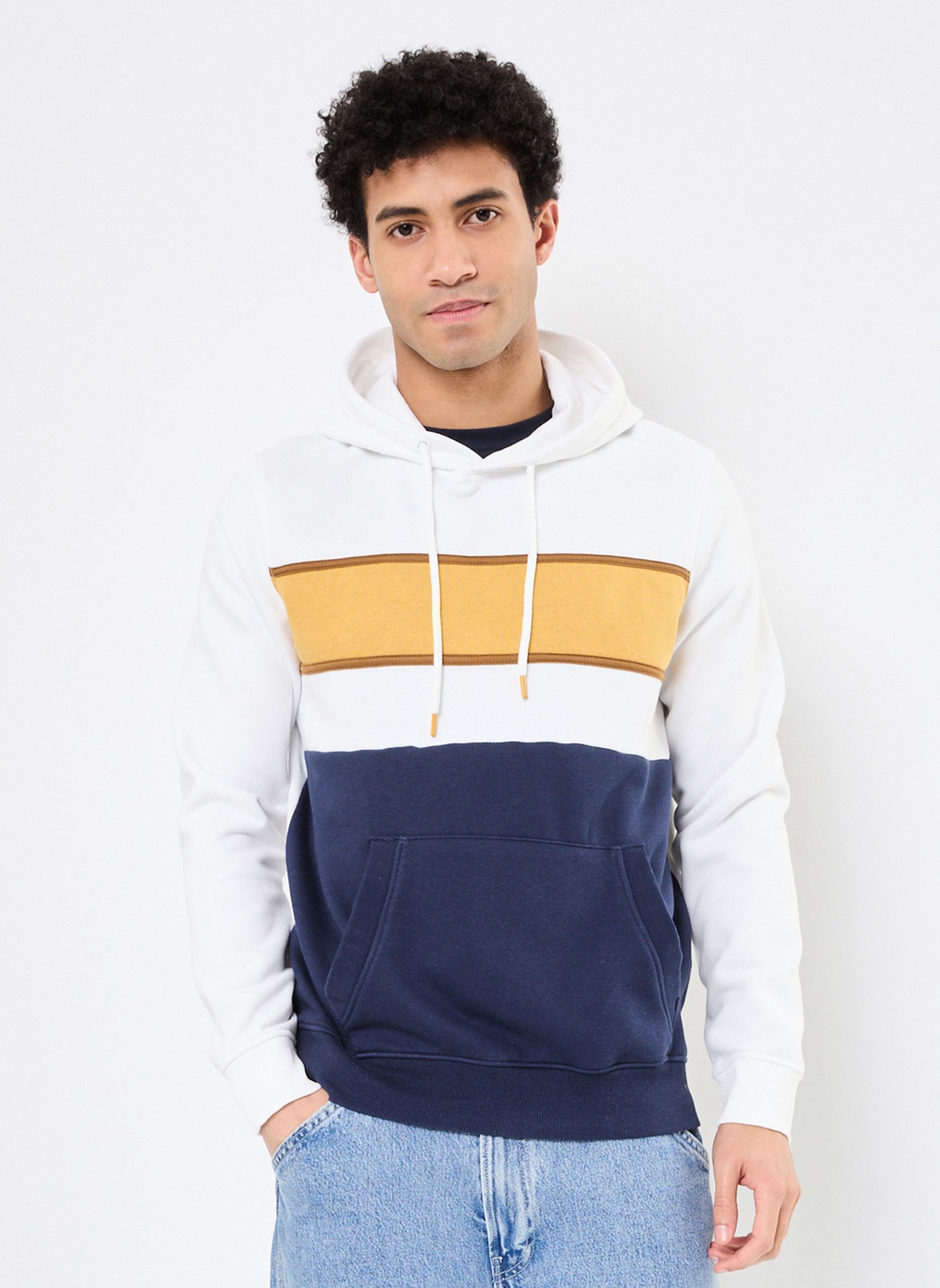 Sweats à capuche MARIU sweatshirt homme bleu MADE BY Sweats à capuche MARIU sweatshirt homme bleu BLACK IRIS