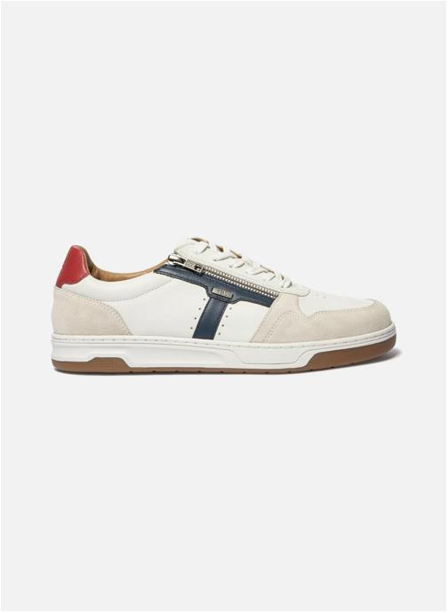 TBS Baskets basses Baskets cuir THEOZIP BLANC / NAVY / ROUGE homme blanc