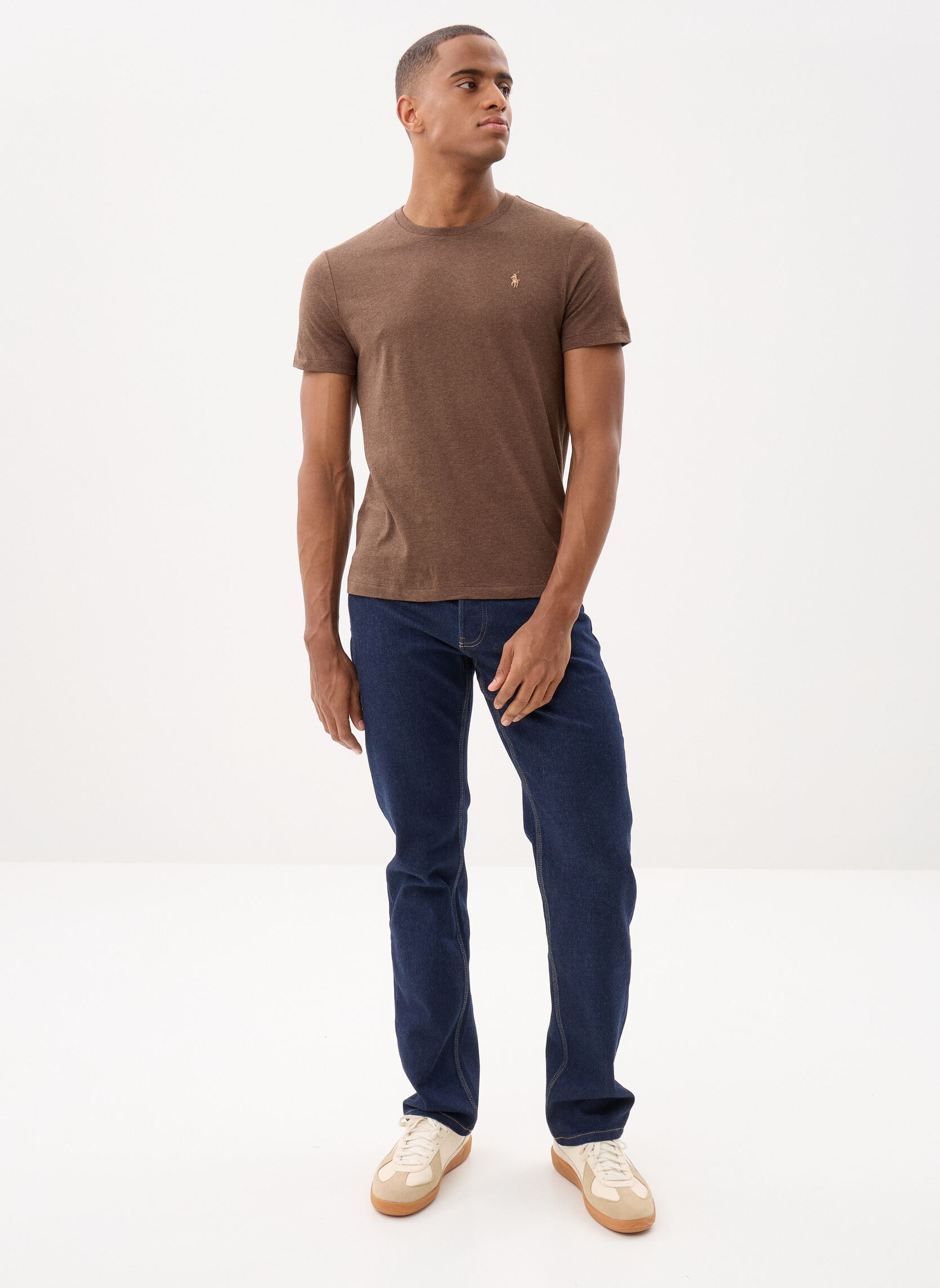Rechte jeans / Straight Leg Jeans PETER2 heren blauw Marvin&Co Rechte jeans / Straight Leg Jeans PETER2 heren blauw DENIM BRUT CLEAN