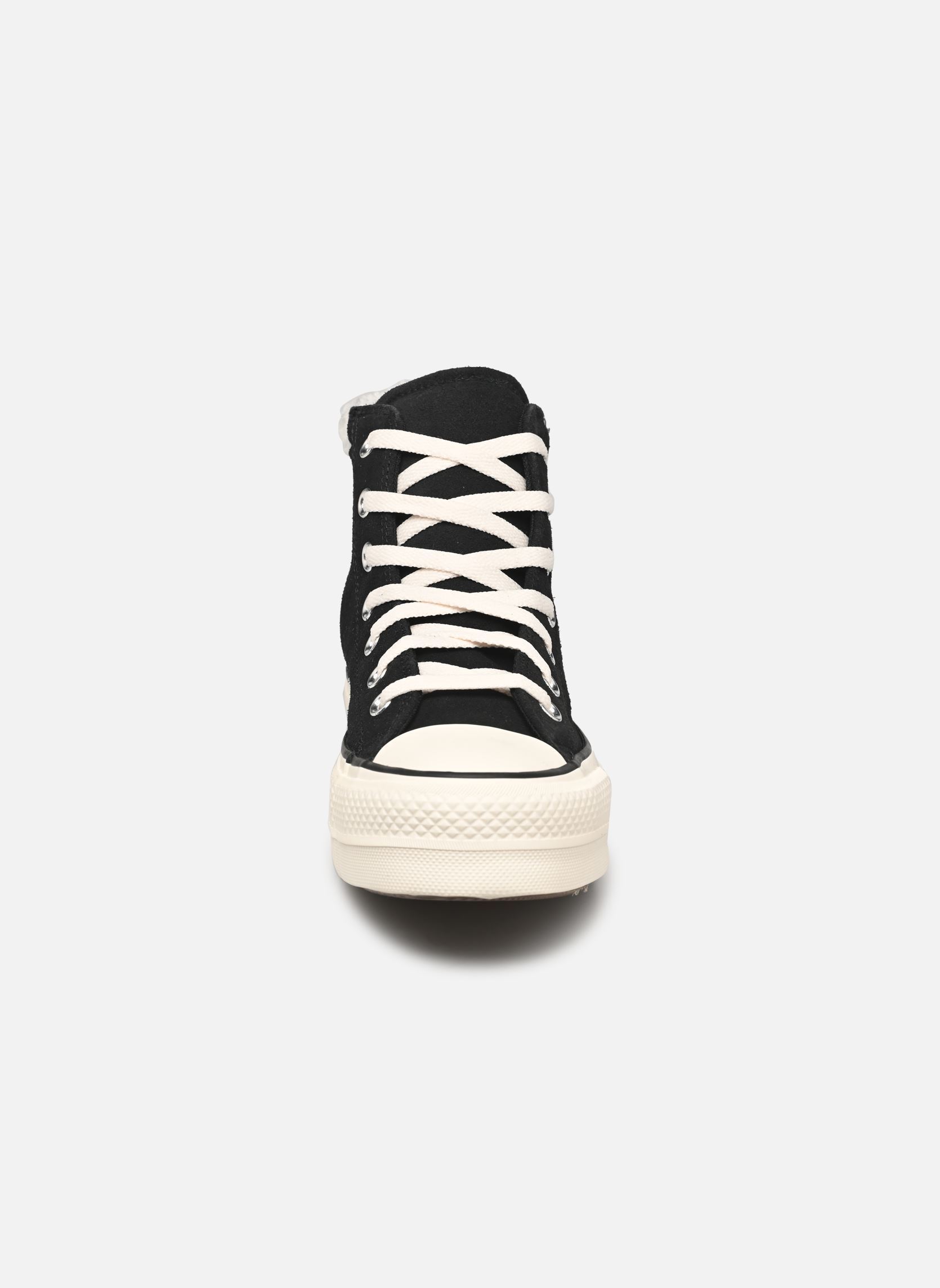 Baskets toile Chuck Taylor All Star Puff Lift Hi femme noir Converse Baskets toile Chuck Taylor All Star Puff Lift Hi femme noir BLACK