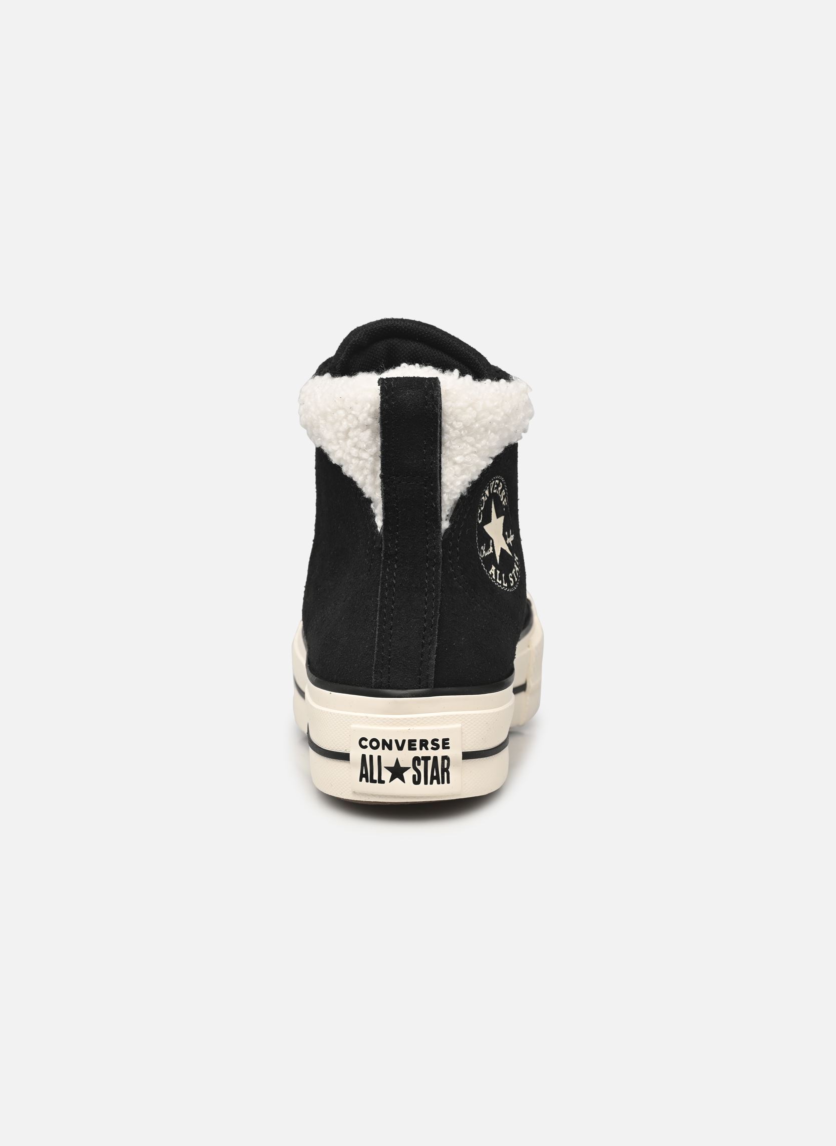 Baskets toile Chuck Taylor All Star Puff Lift Hi femme noir Converse Baskets toile Chuck Taylor All Star Puff Lift Hi femme noir BLACK
